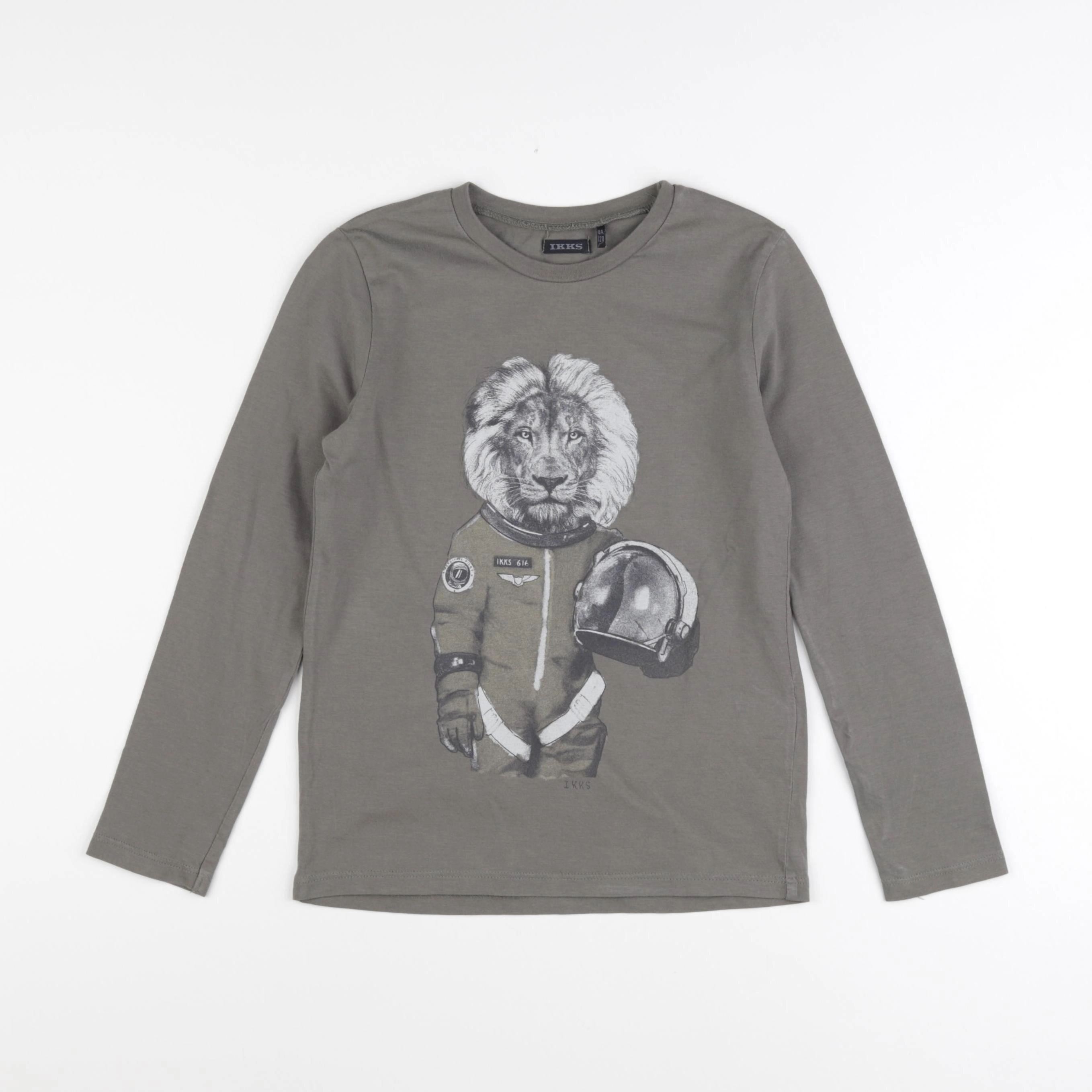 IKKS - tee-shirt vert - 8 ans