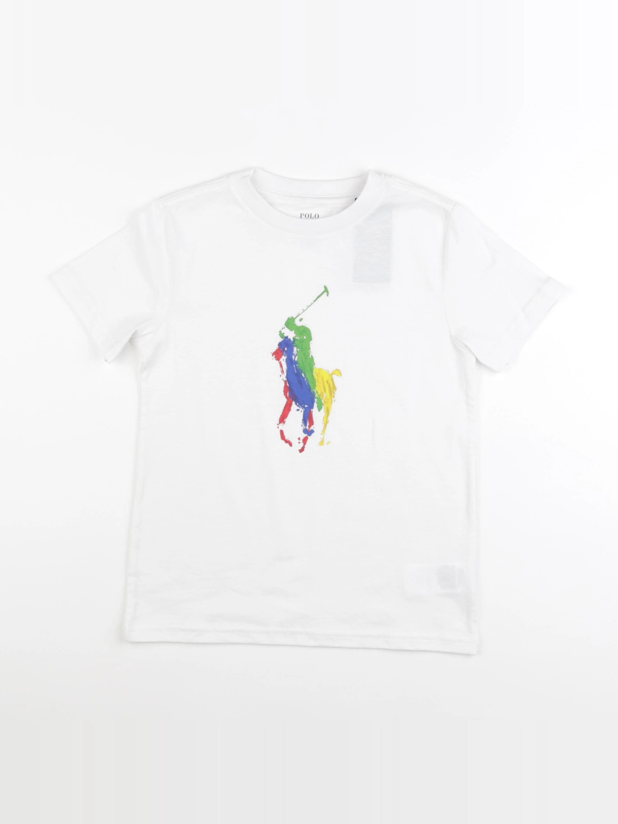 Ralph Lauren - tee-shirt blanc - 6 ans