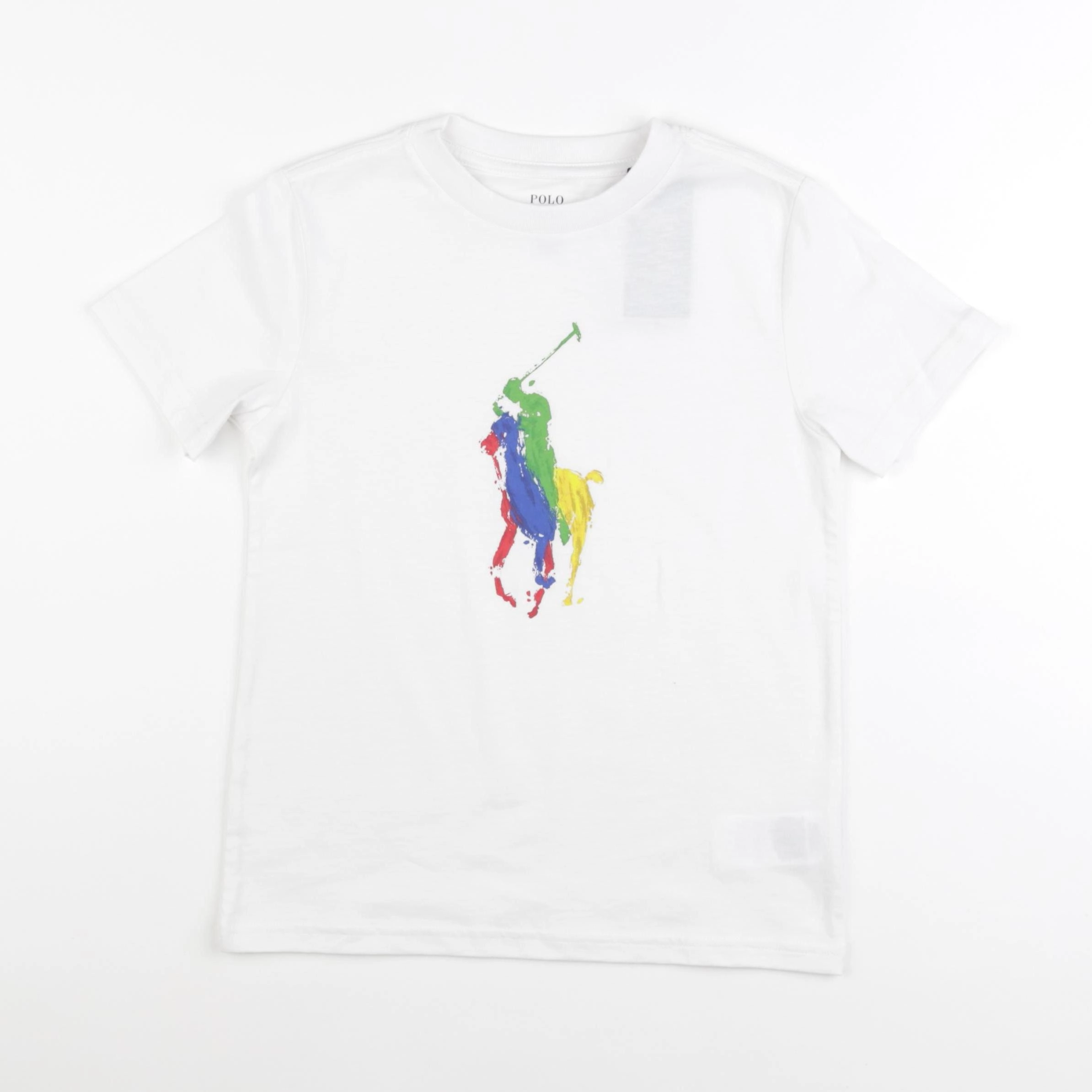 Ralph Lauren - tee-shirt blanc - 6 ans