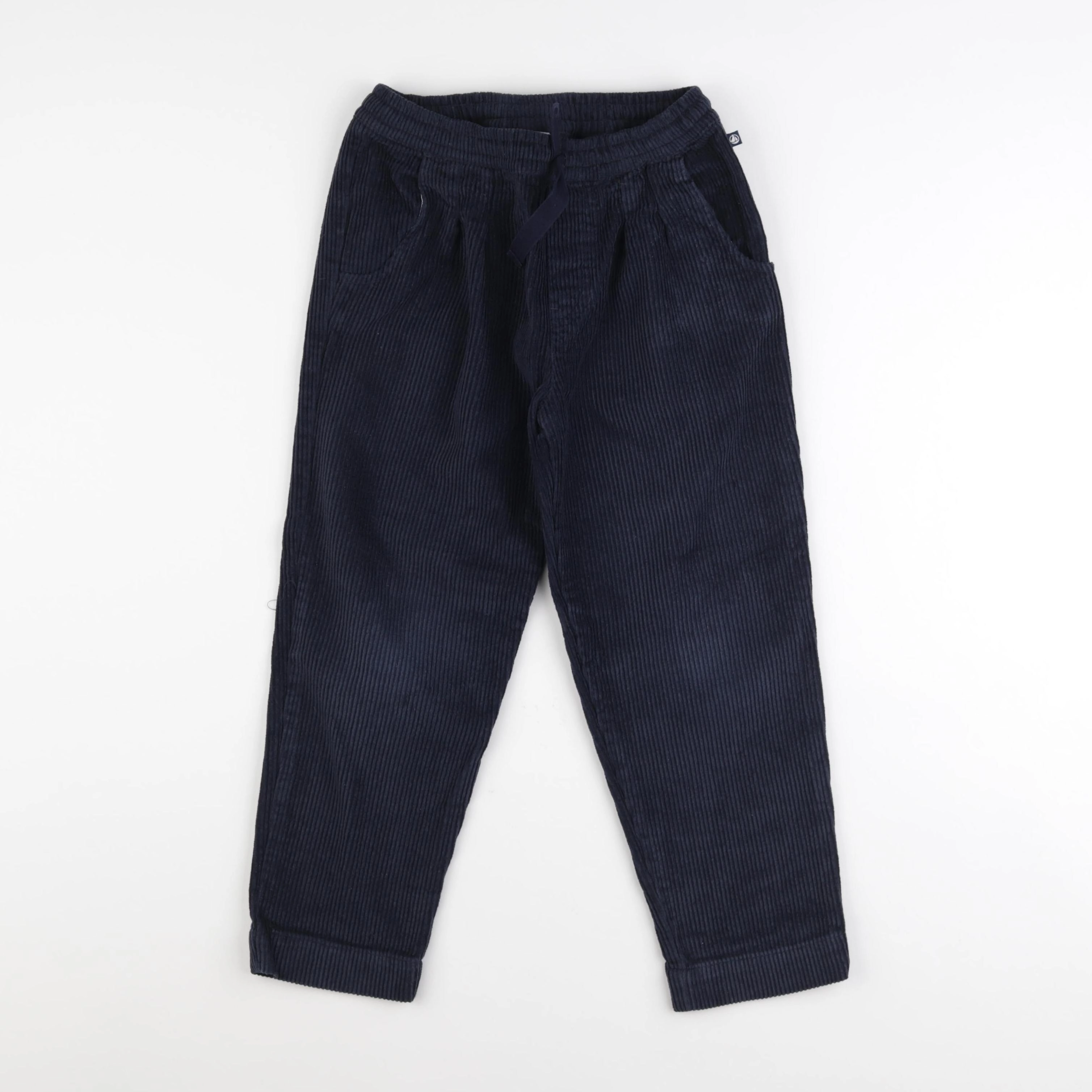 Petit Bateau - pantalon bleu - 8 ans