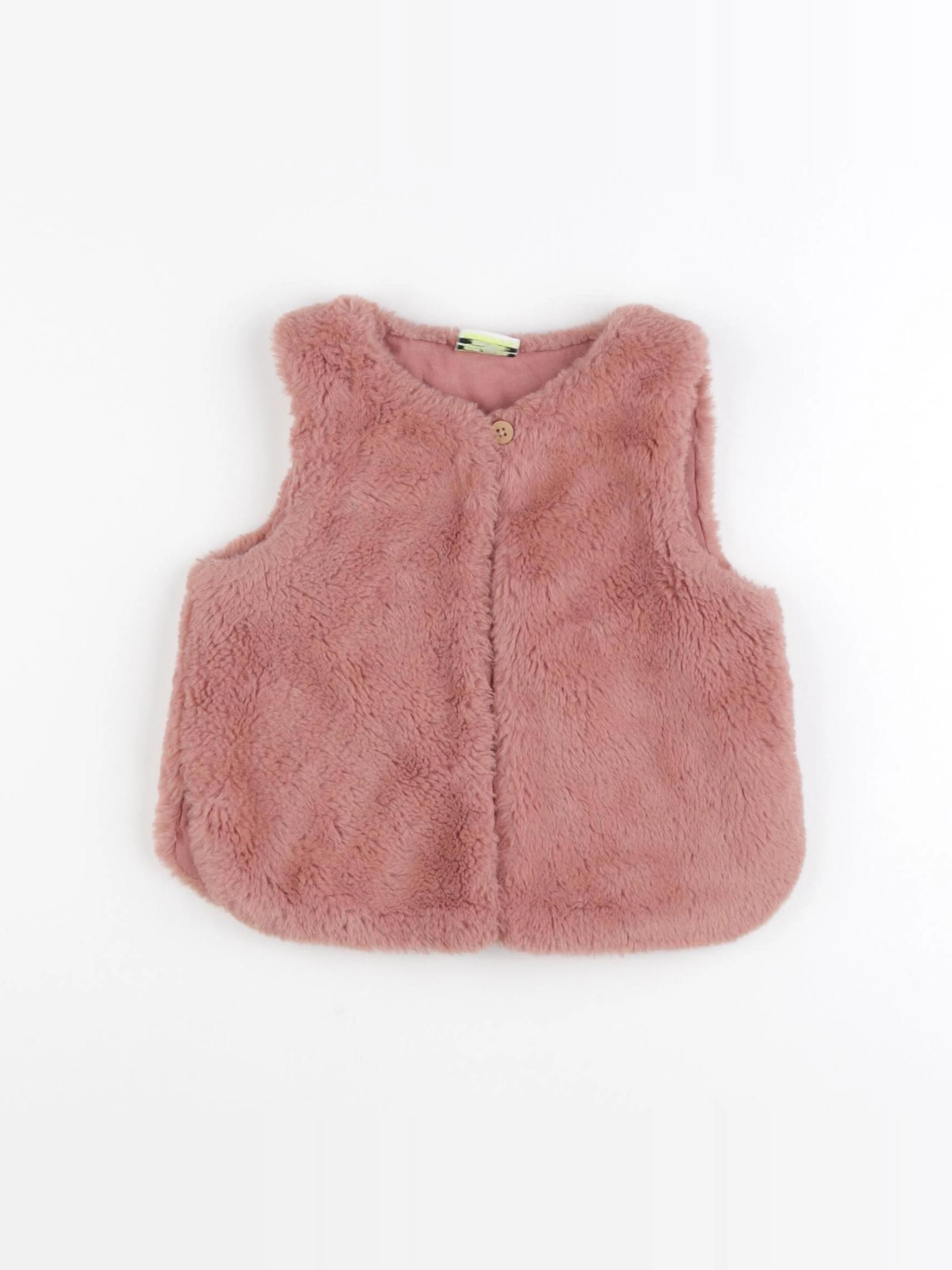Tape à l'oeil - gilet rose - 18 mois
