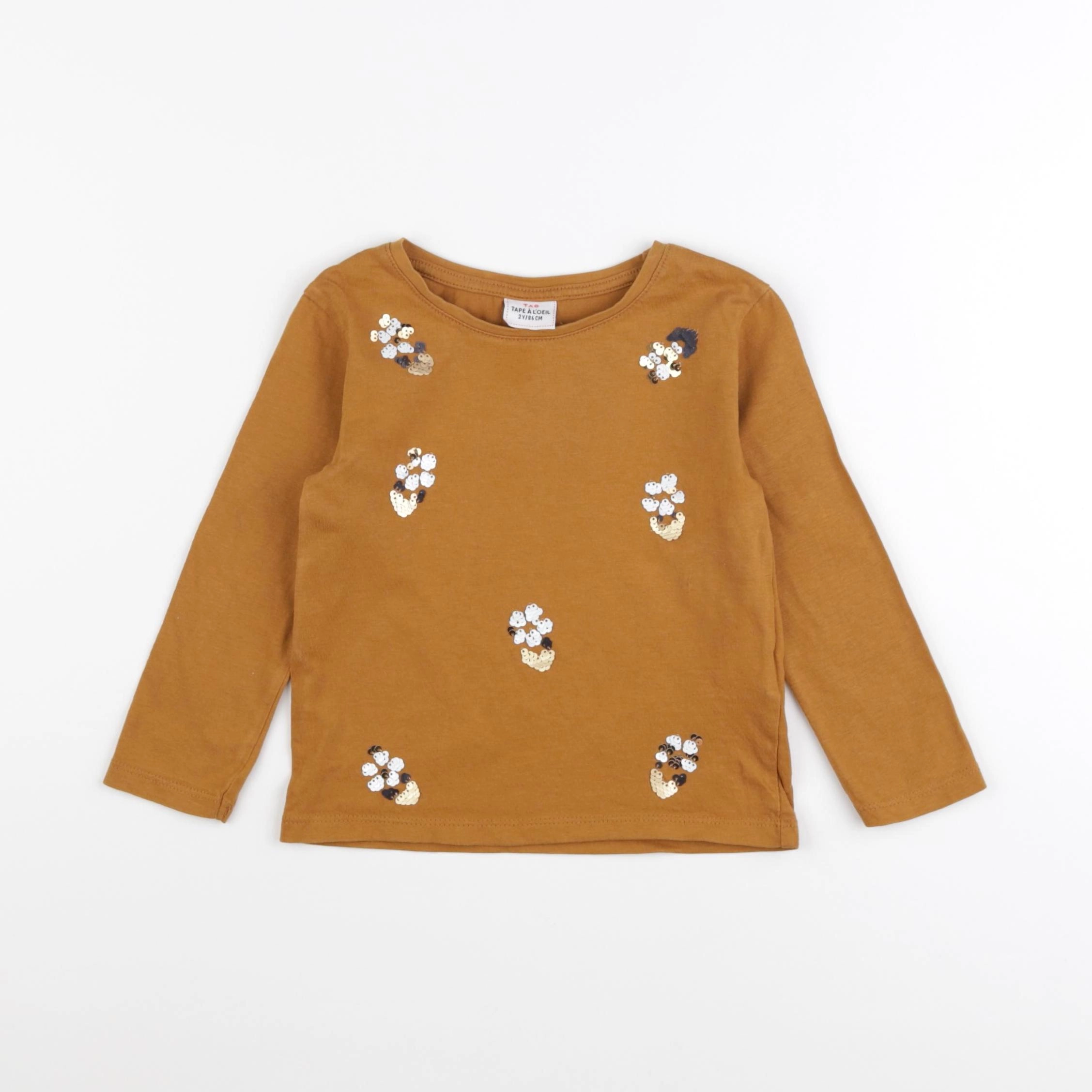 Tape à l'oeil - tee-shirt jaune - 2 ans