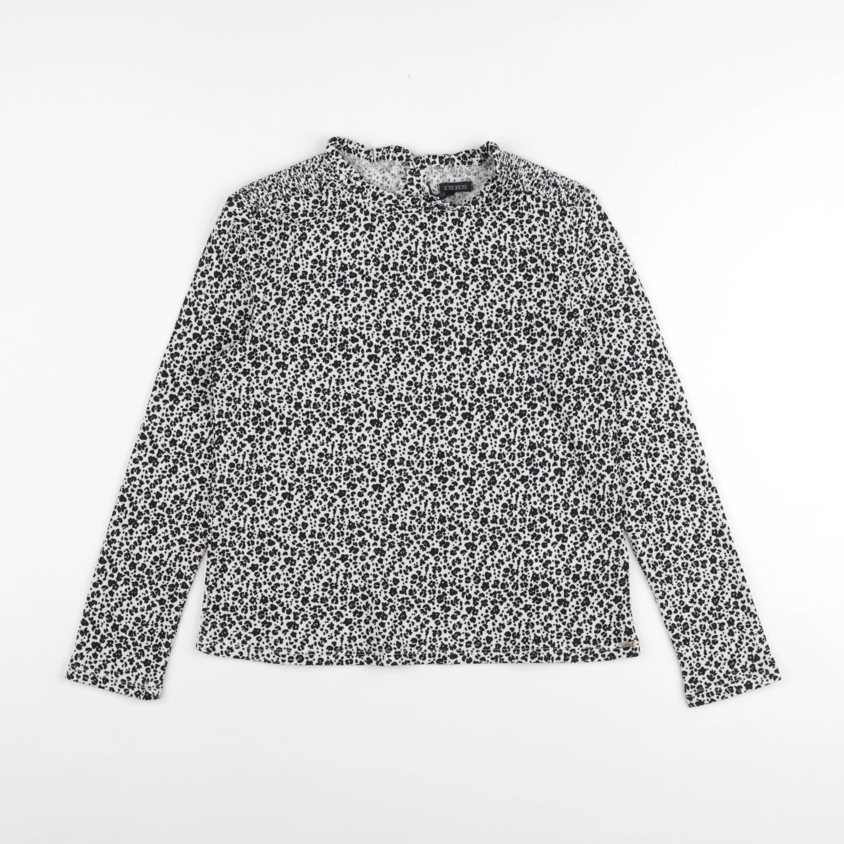 IKKS - blouse noir - 10 ans
