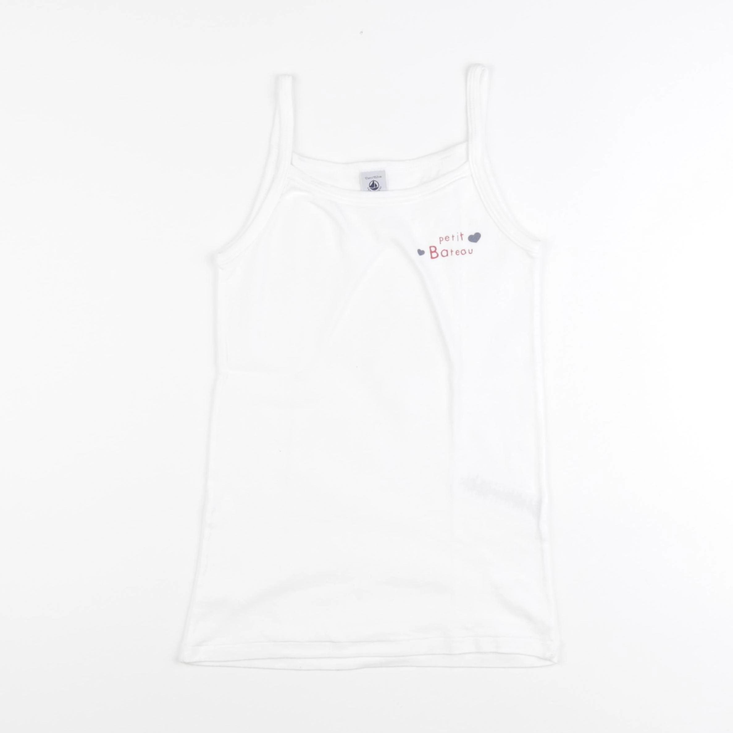 Petit Bateau - maillot de corps blanc - 12 ans