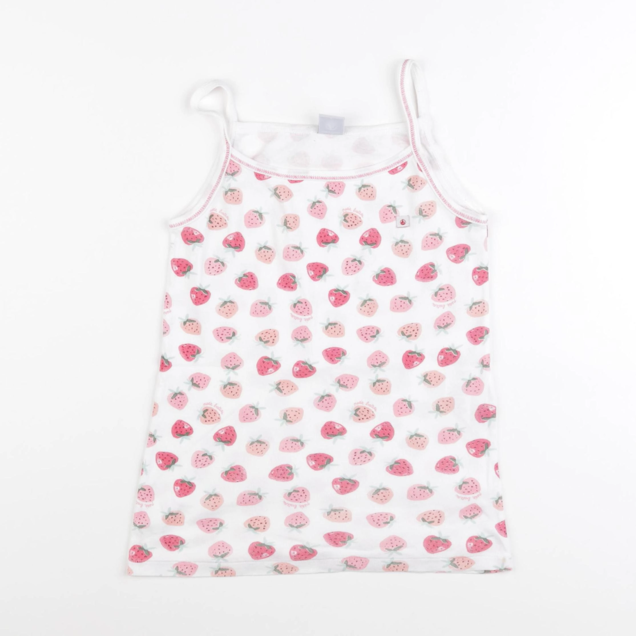 Petit Bateau - maillot de corps rose - 12 ans