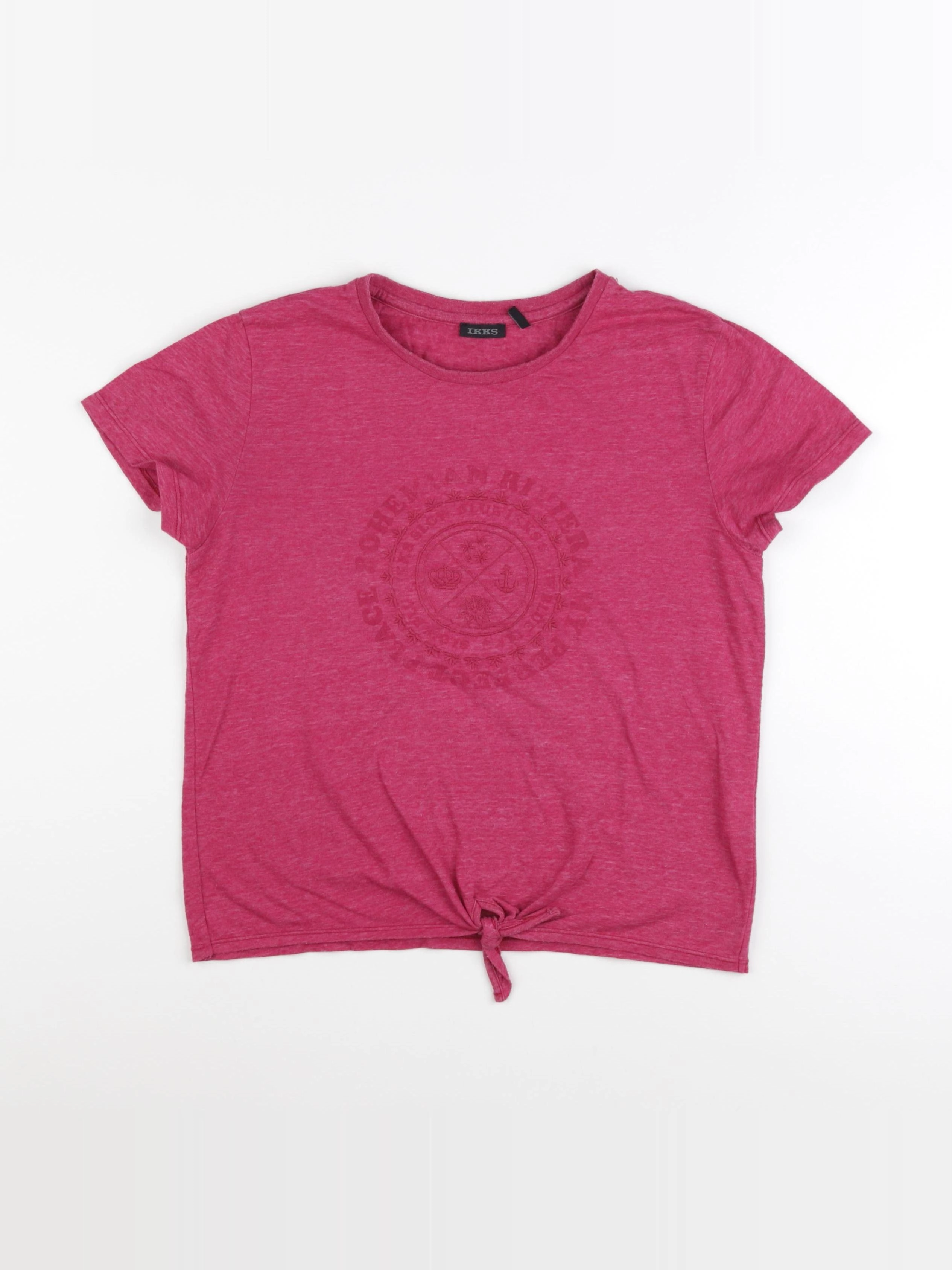 IKKS - tee-shirt rose - 12 ans
