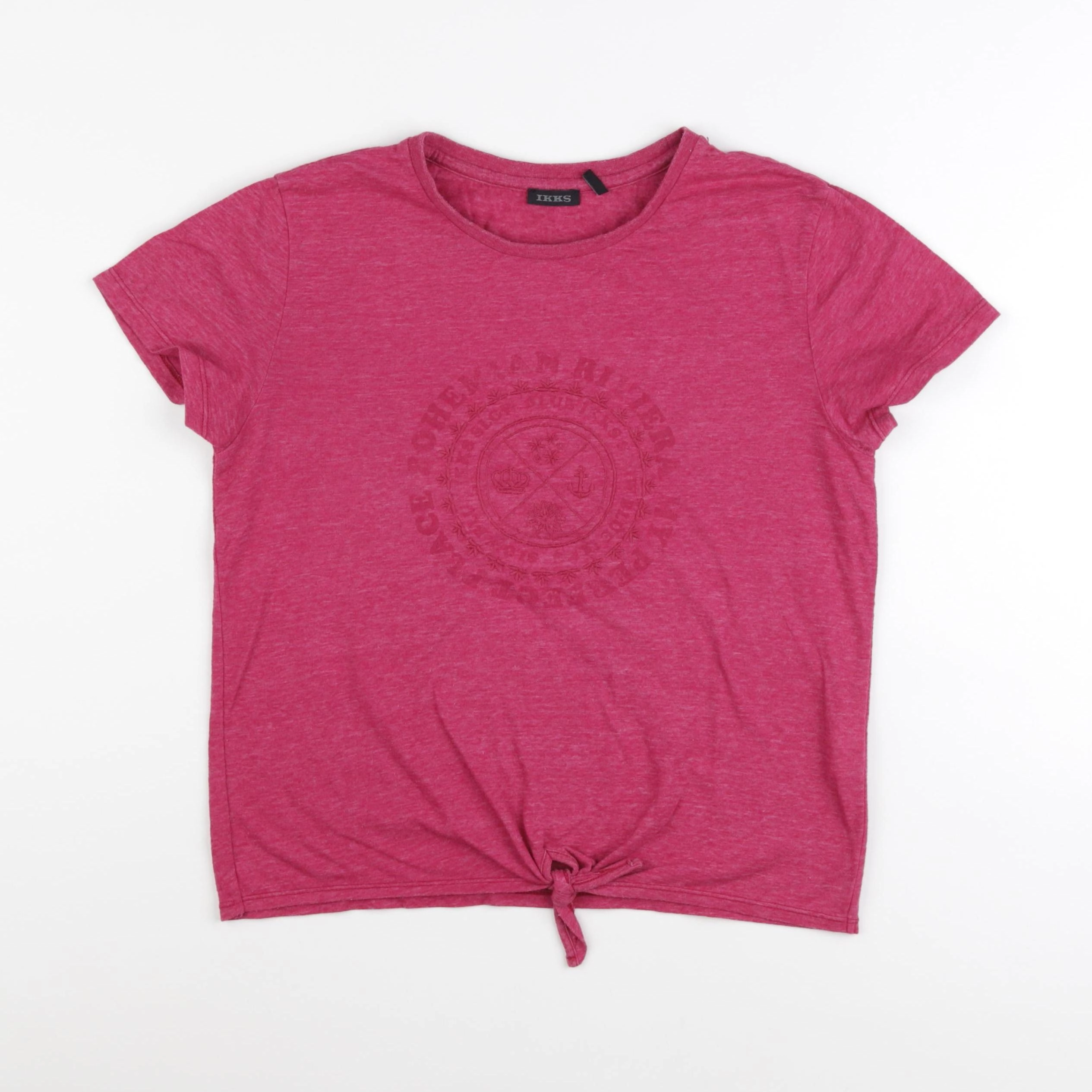 IKKS - tee-shirt rose - 12 ans