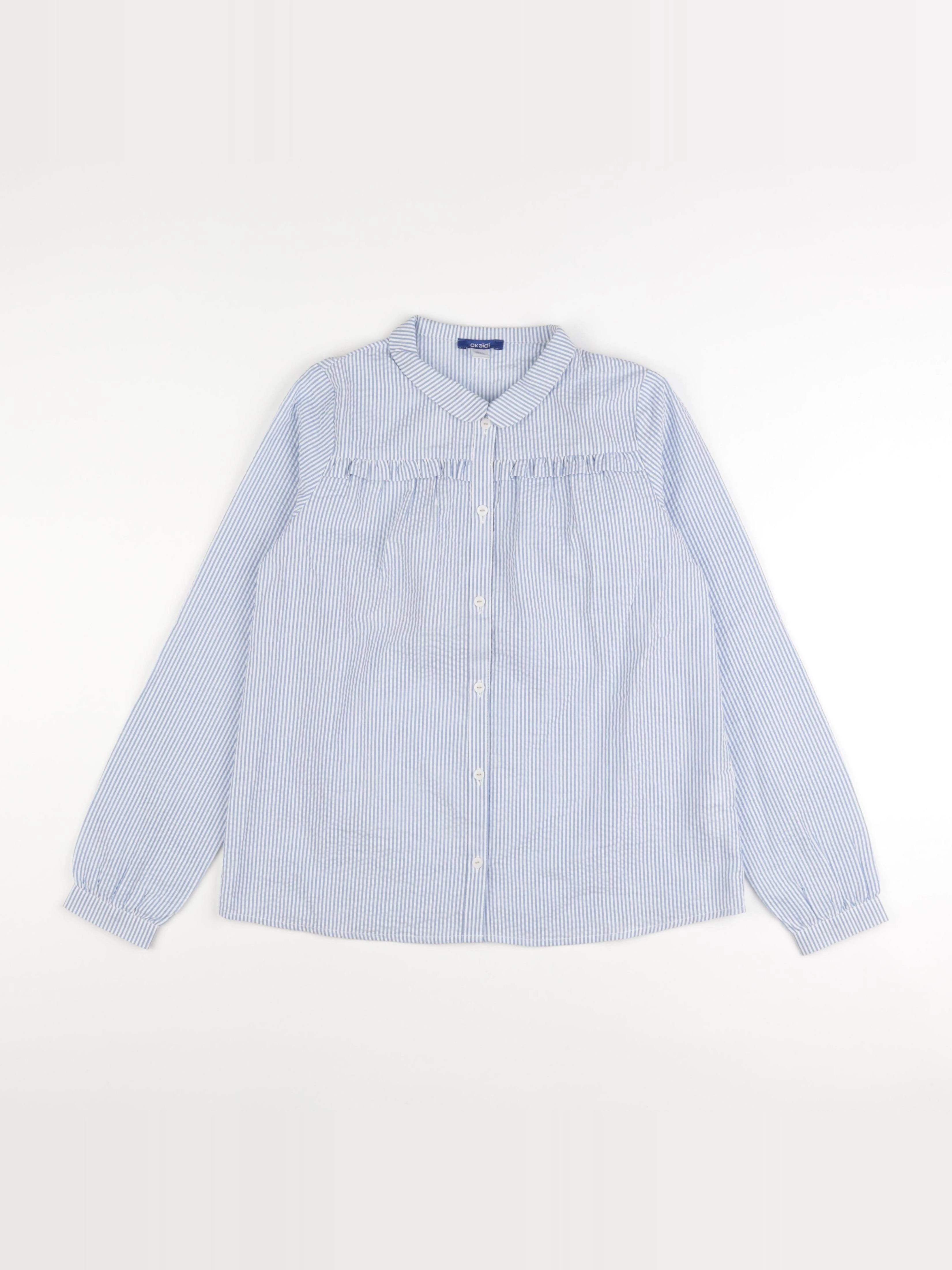 Okaidi - blouse bleu - 12 ans