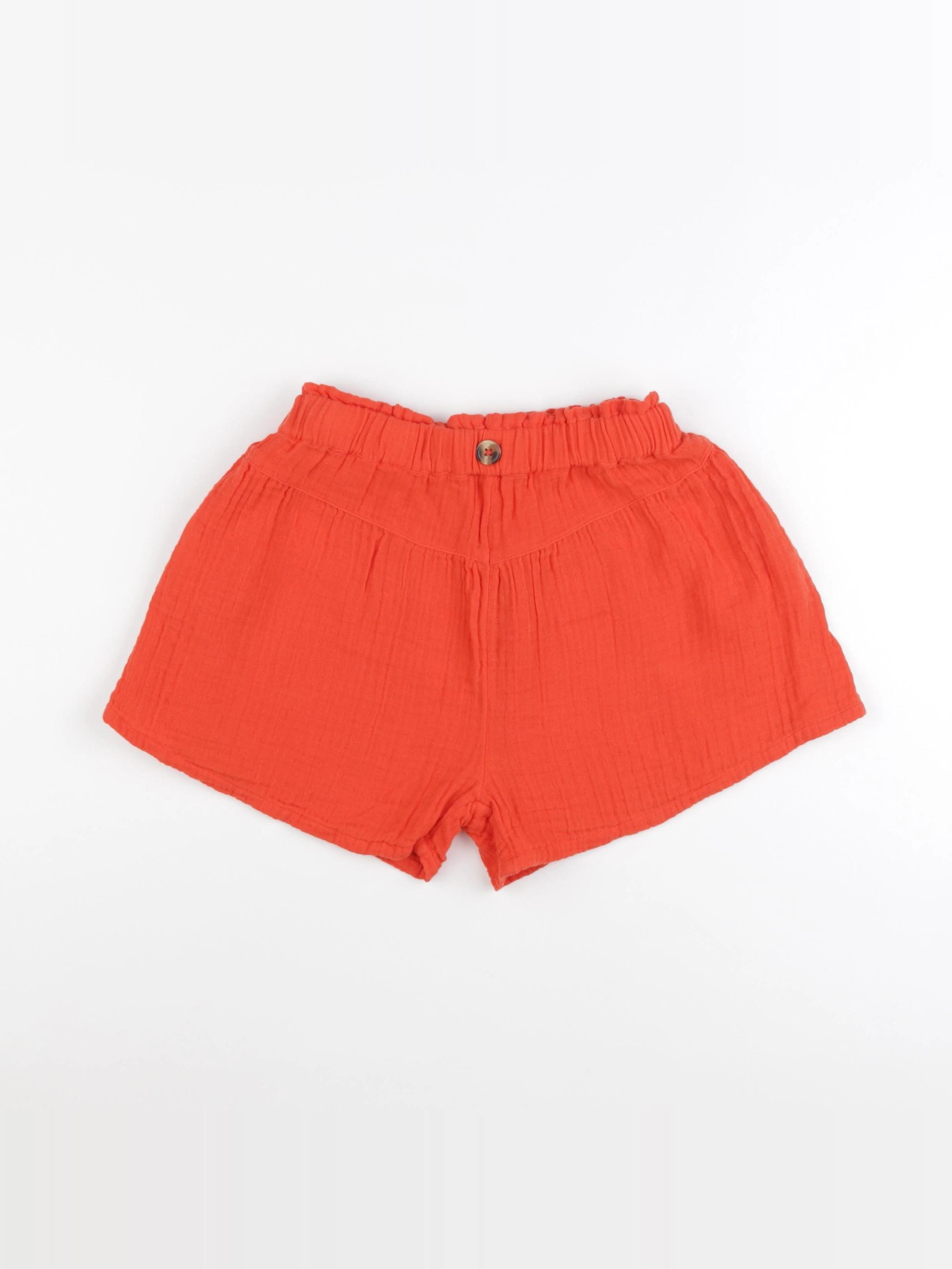 Okaidi - short orange - 10 ans