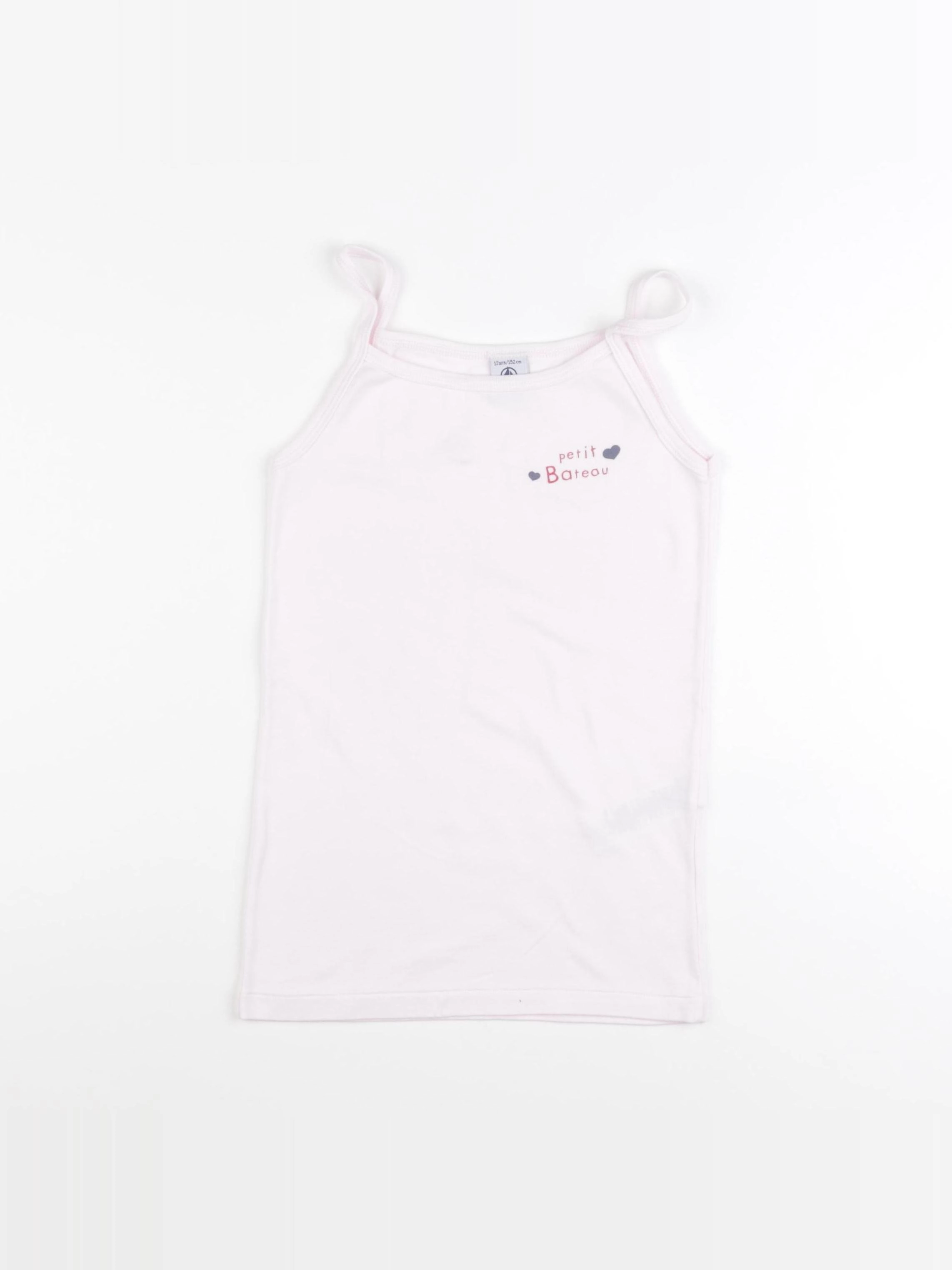 Petit Bateau - maillot de corps rose - 12 ans