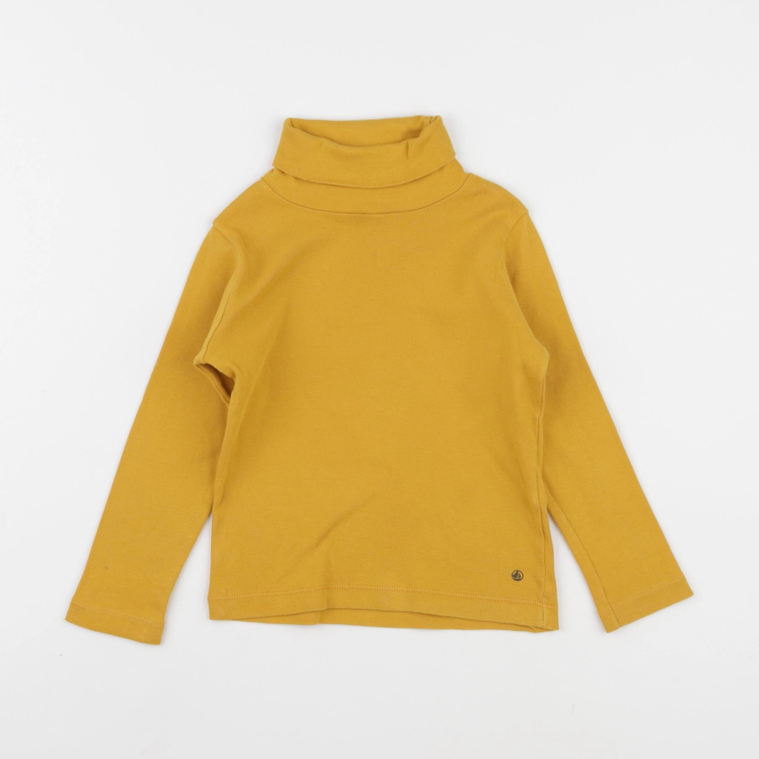 Petit Bateau - sous-pull jaune - 3 ans