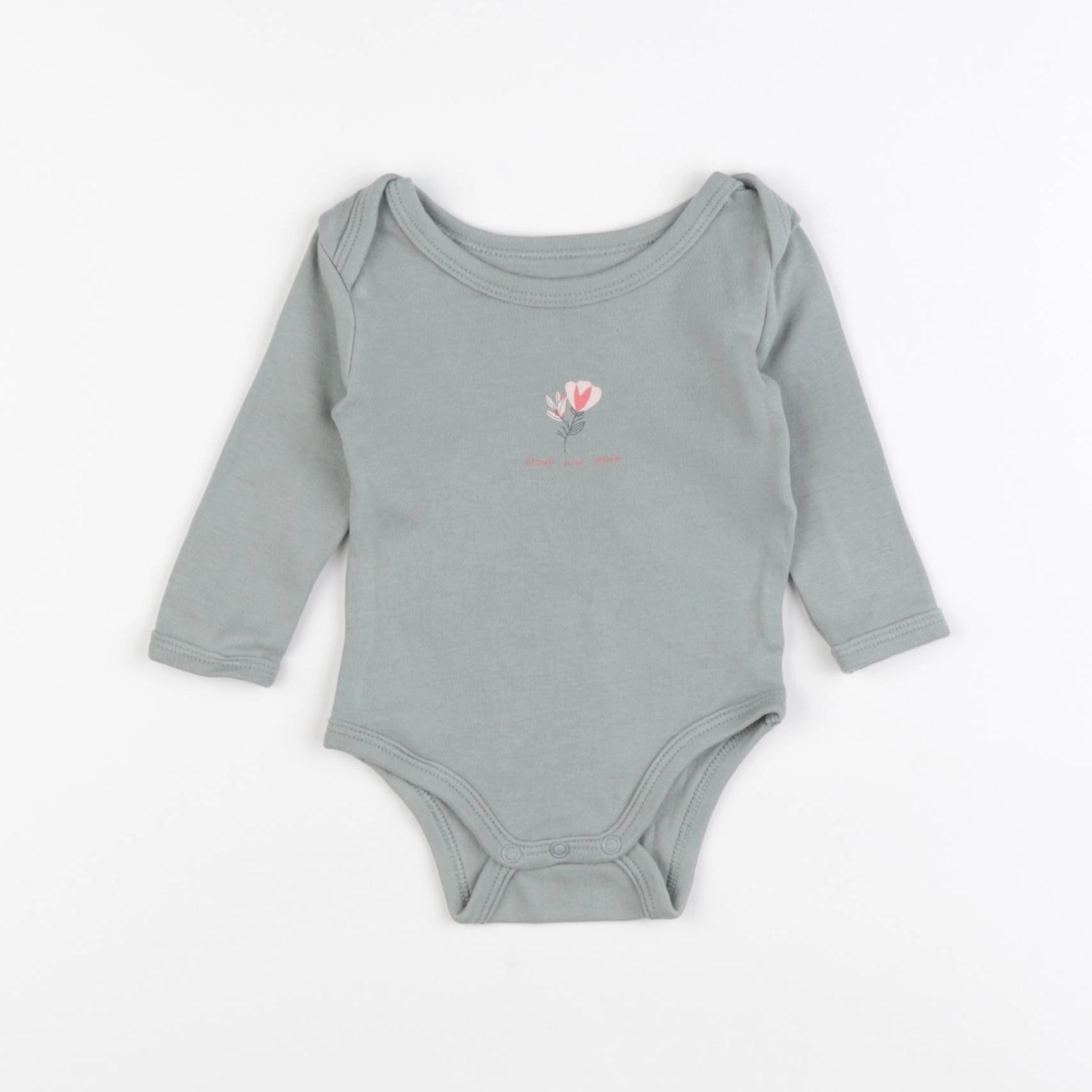 Vertbaudet - body vert - 3 mois