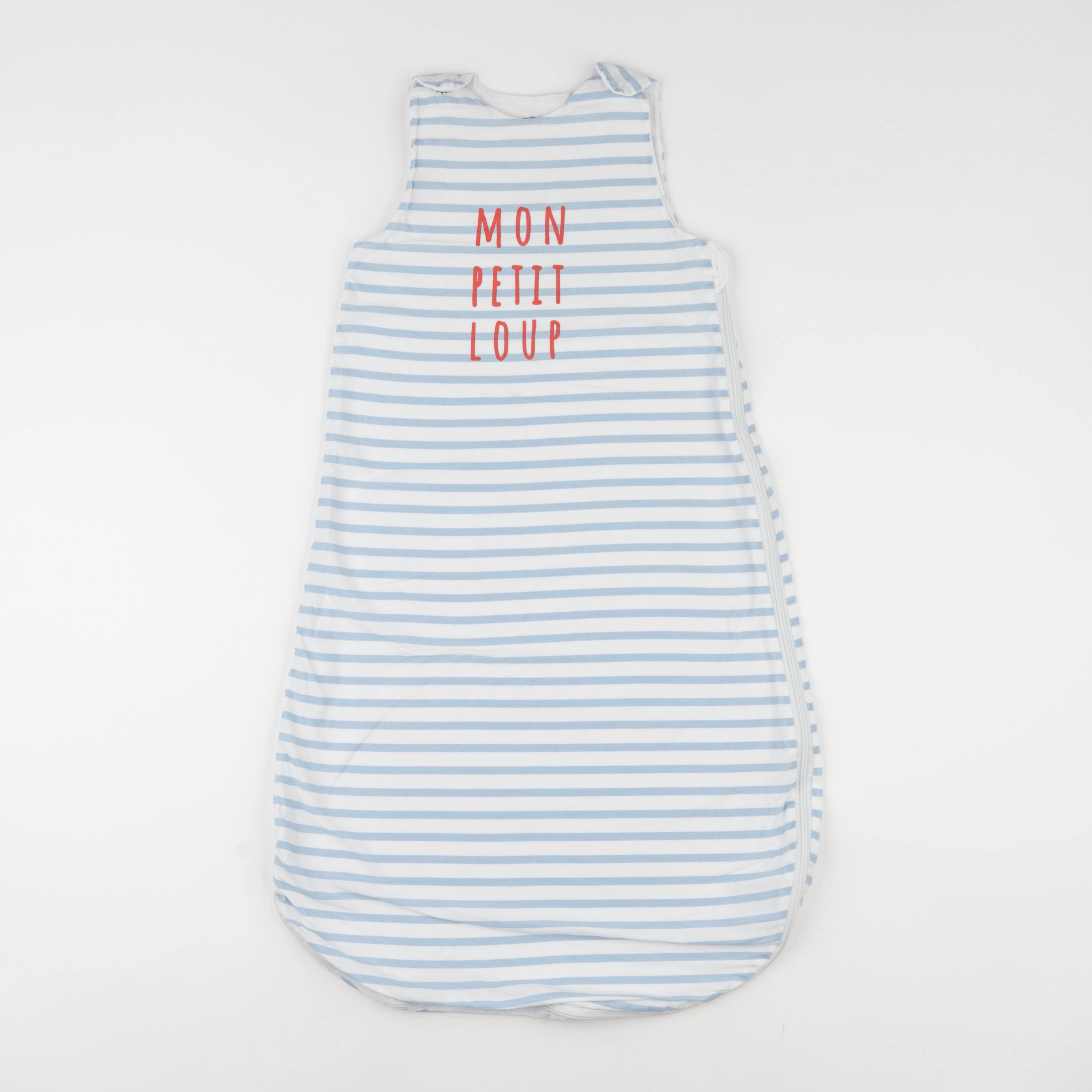 Vertbaudet - gigoteuse blanc, bleu - 6/18 mois