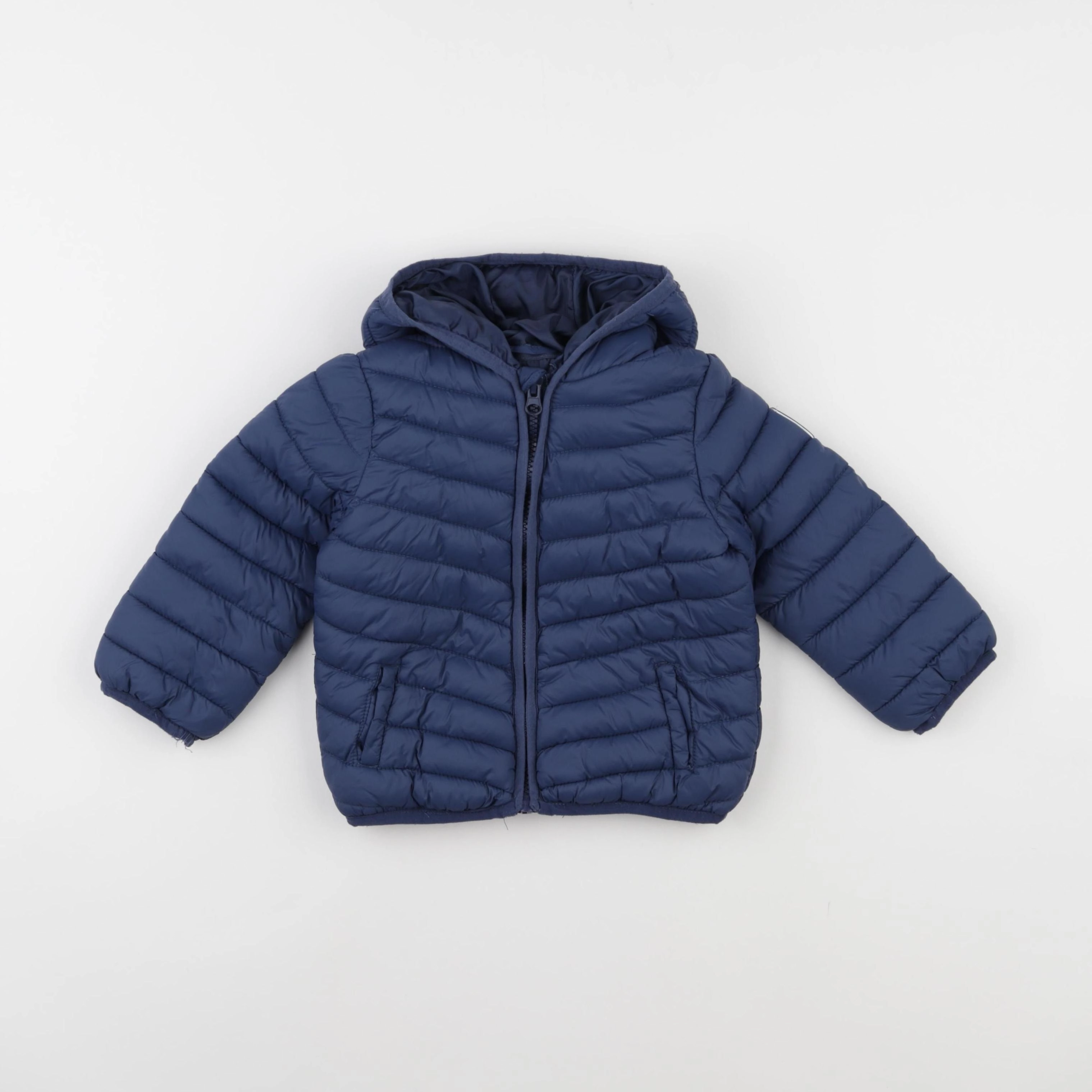 Vertbaudet - doudoune bleu - 2 ans