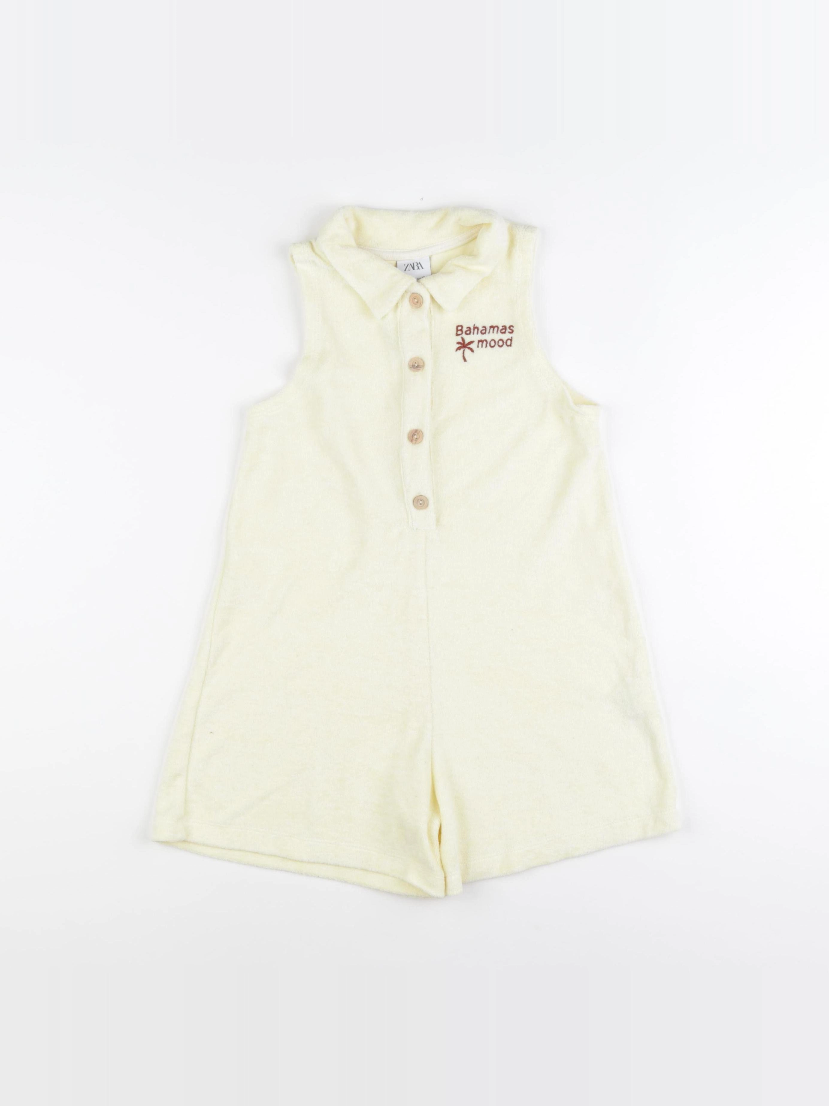 Zara - combinaison jaune - 9 ans