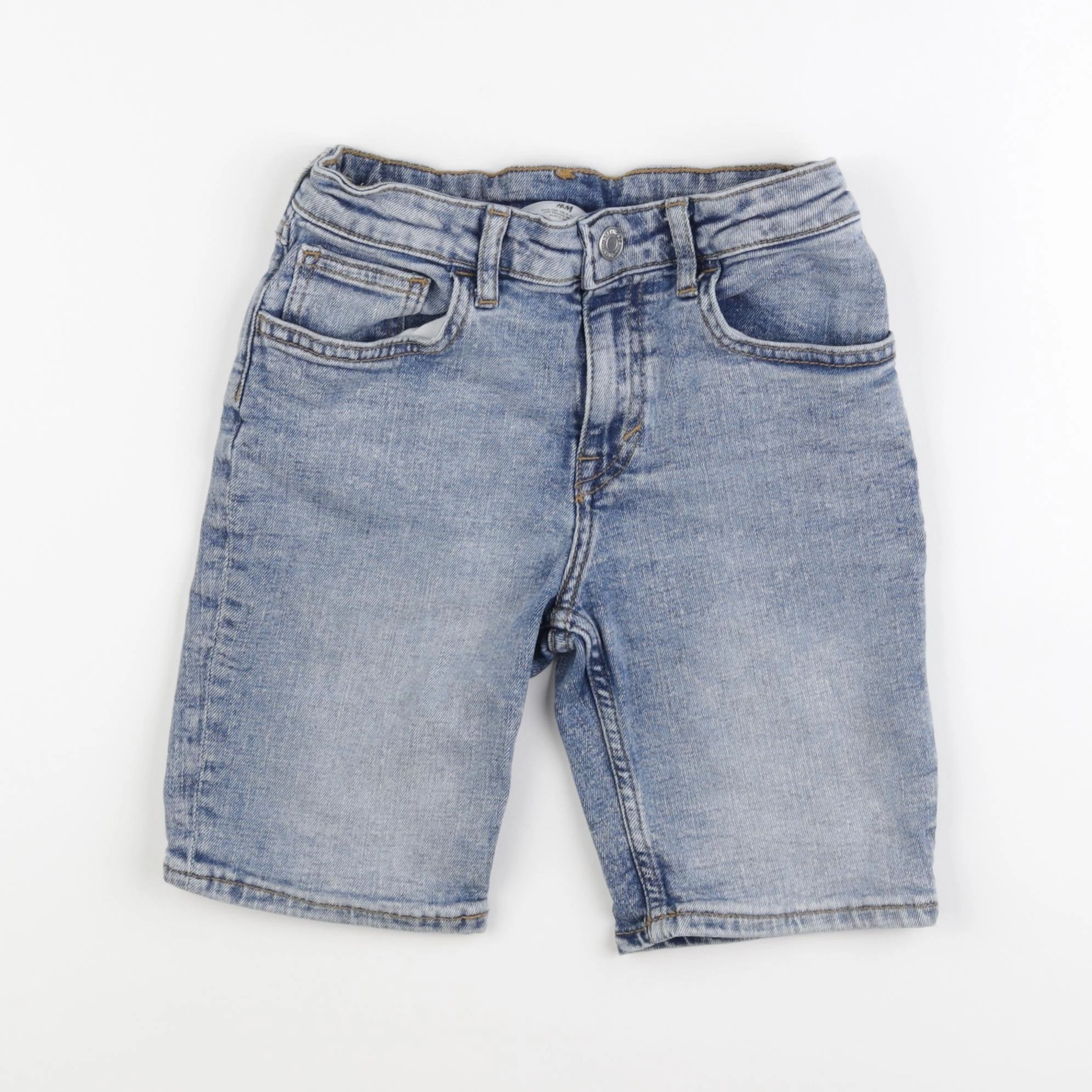 H&M - short bleu - 8/9 ans