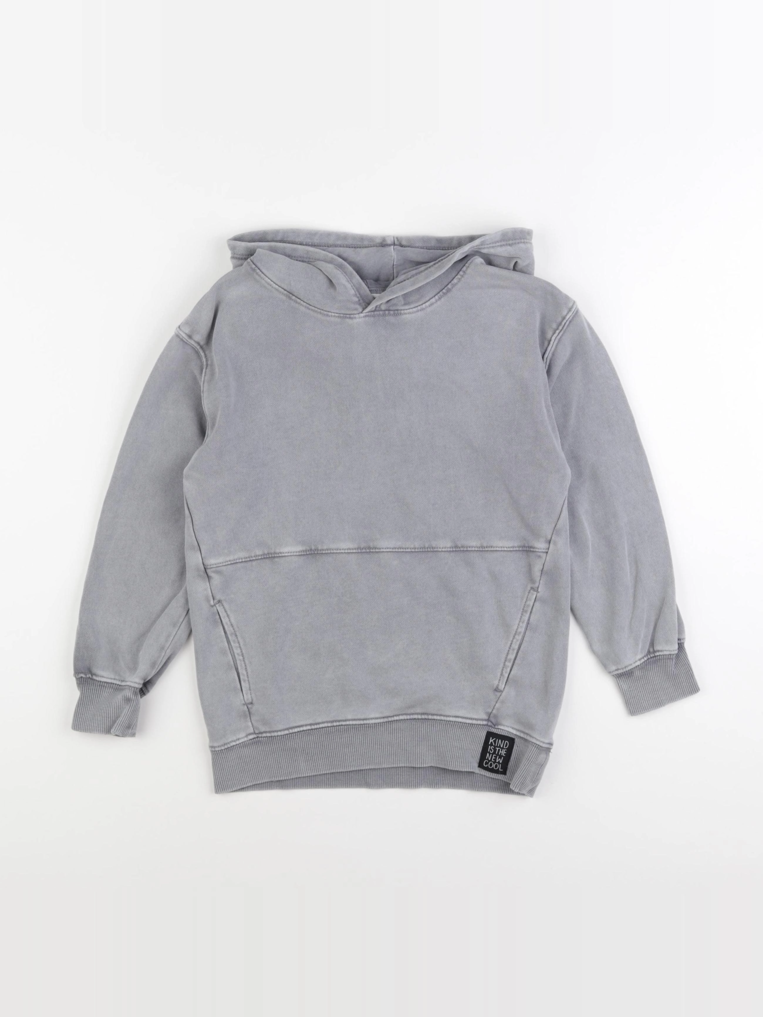 H&M - sweat gris - 6/7 ans