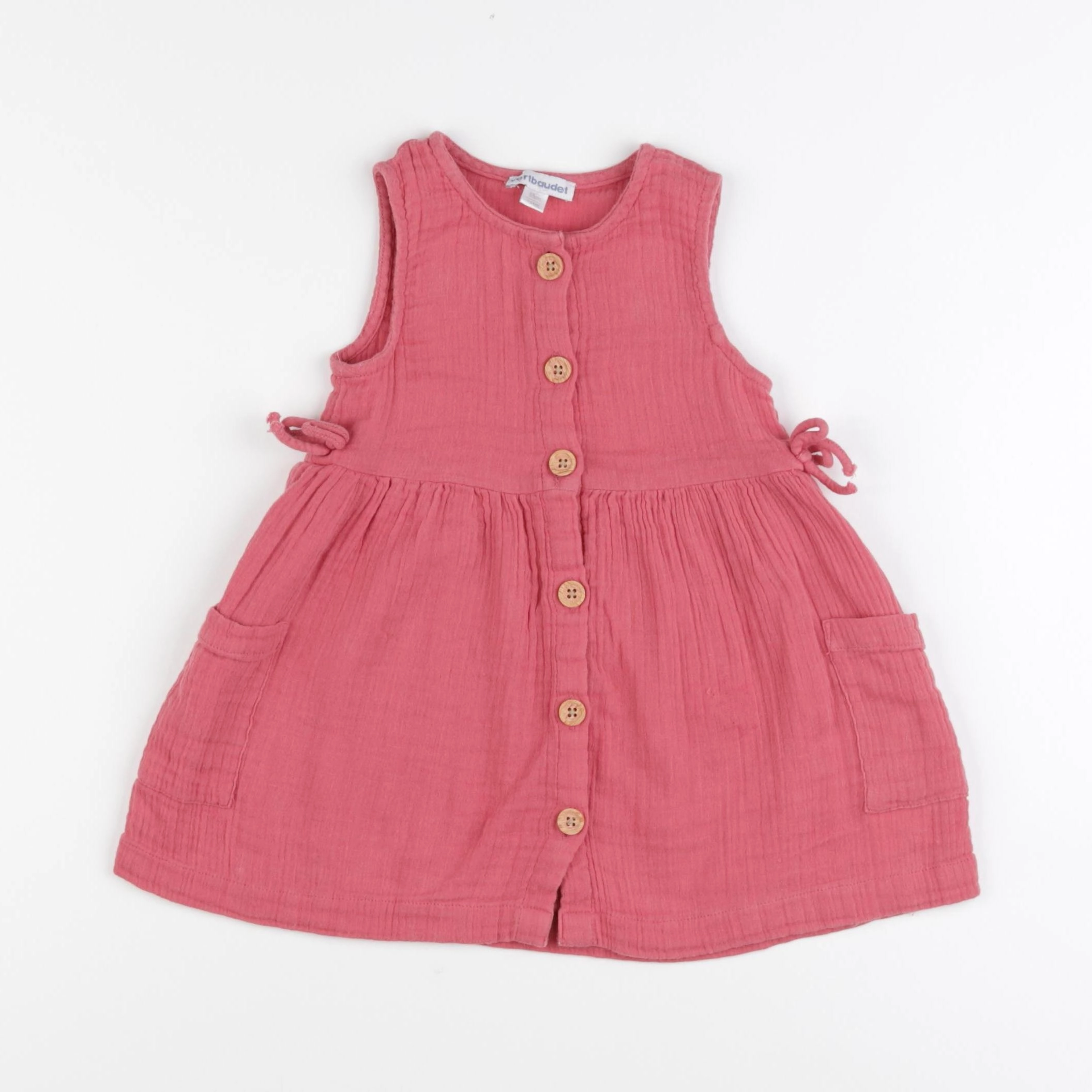Vertbaudet - robe rose - 2 ans