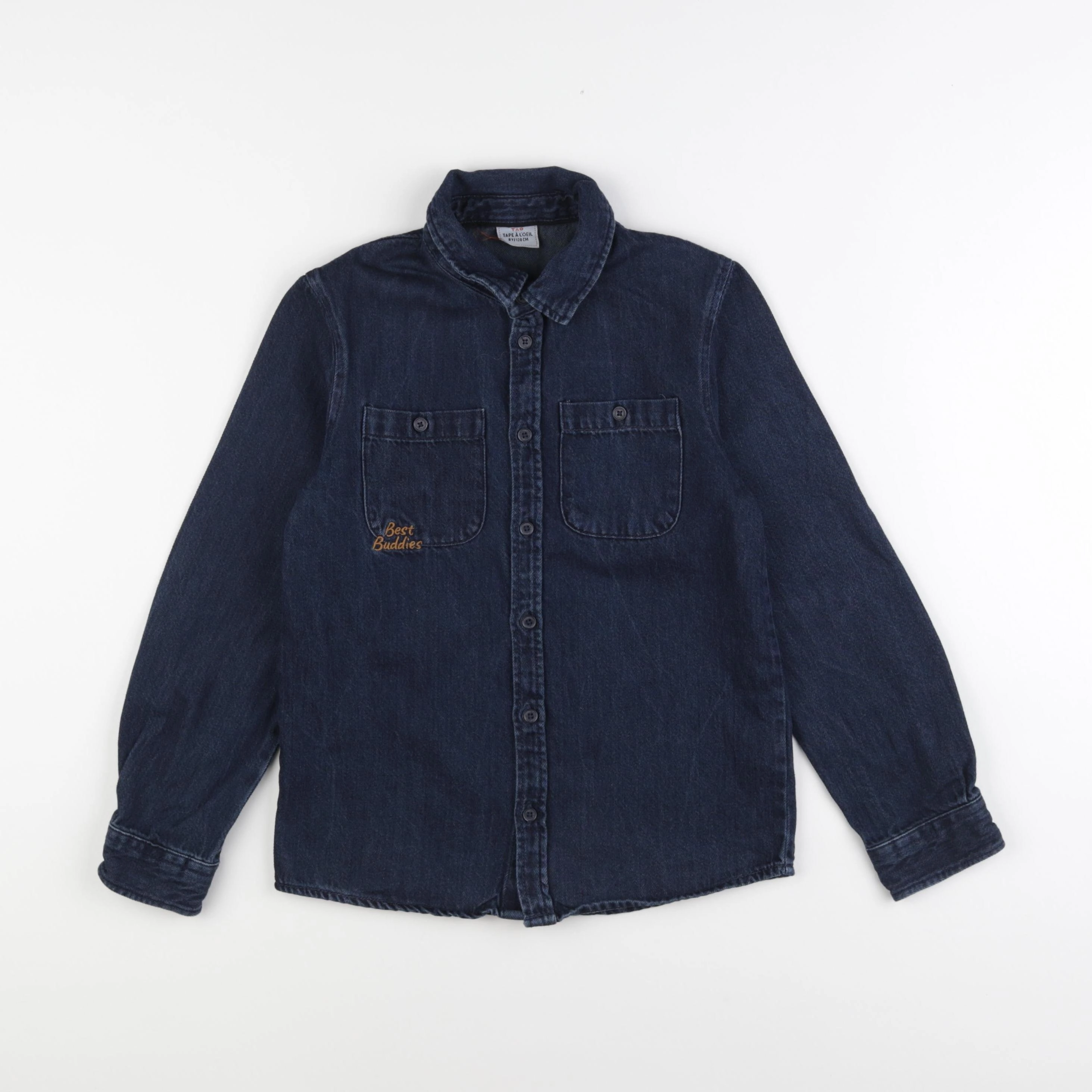 Tape à l'oeil - chemise bleu - 8 ans