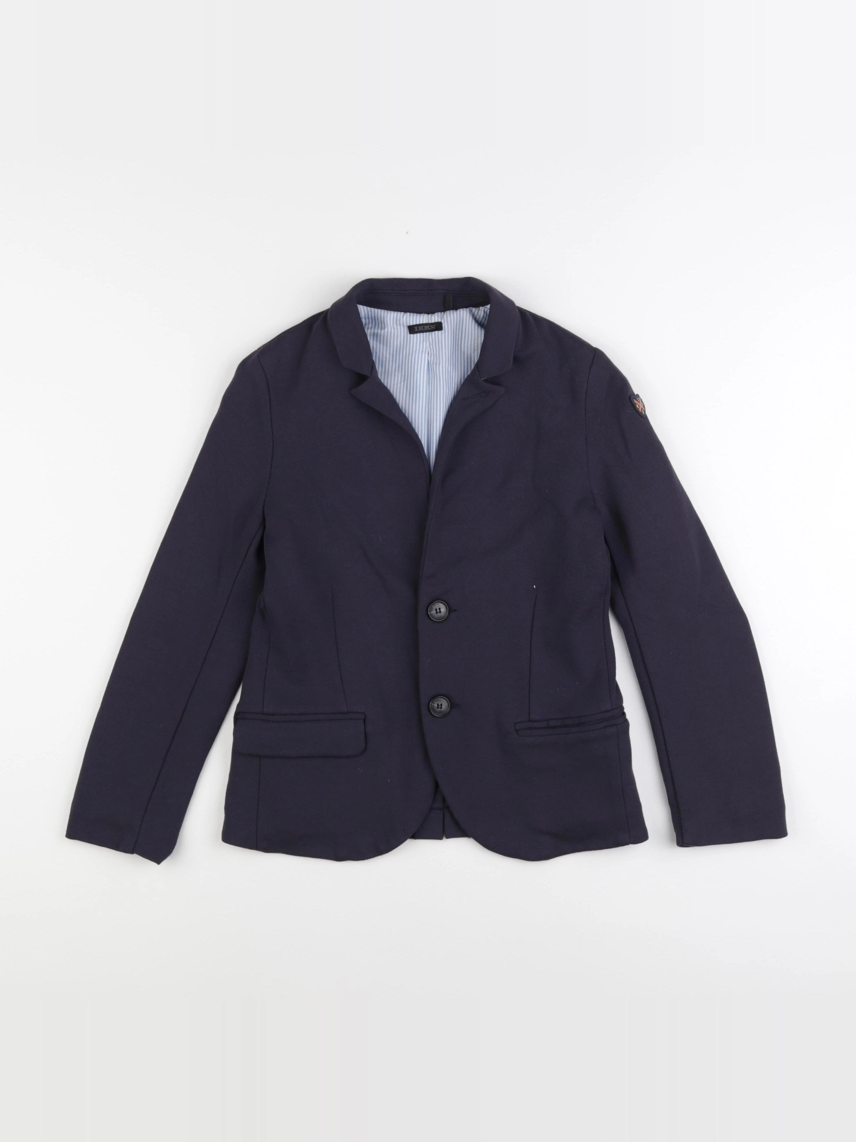 IKKS - veste bleu - 8 ans