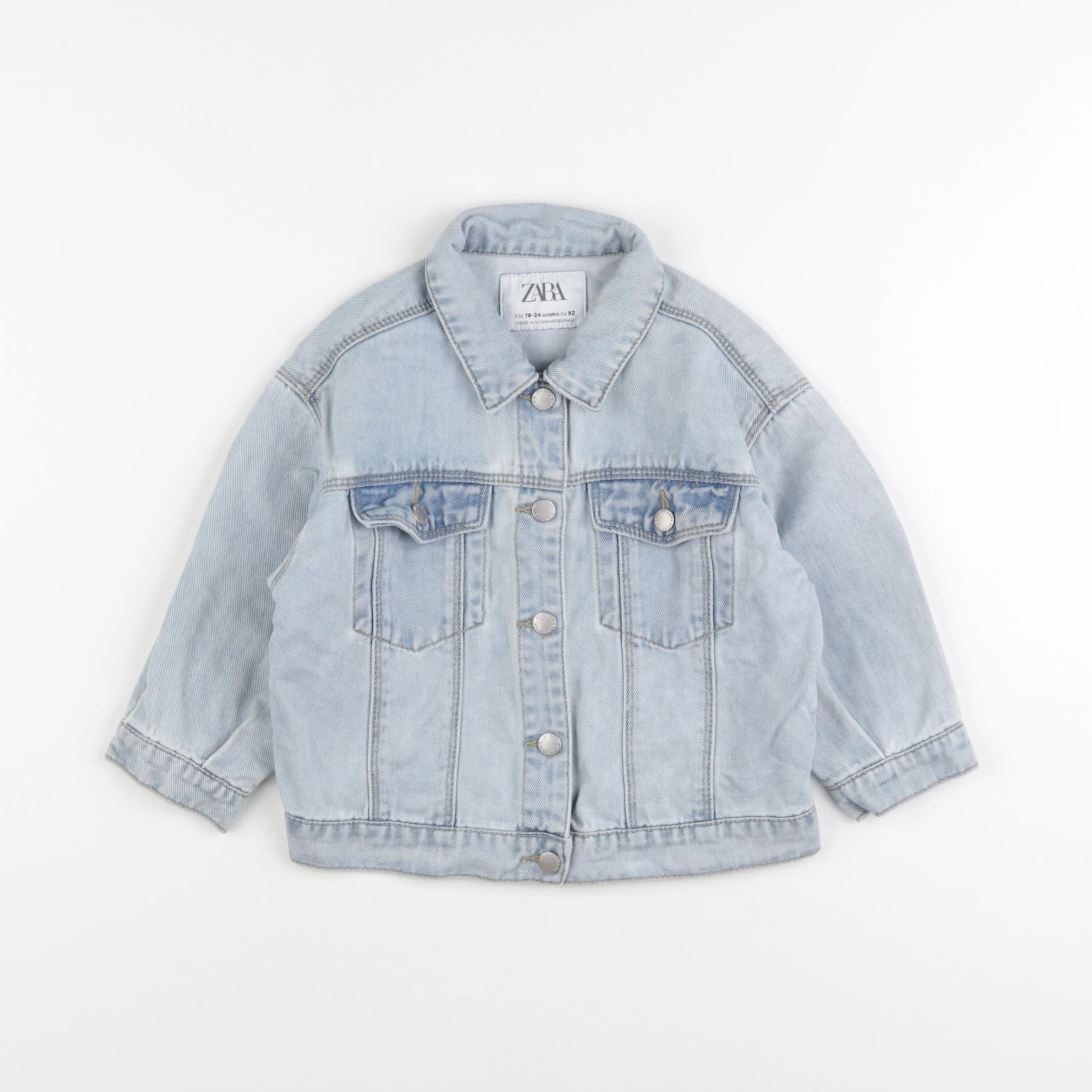 Zara - veste bleu - 18/24 mois
