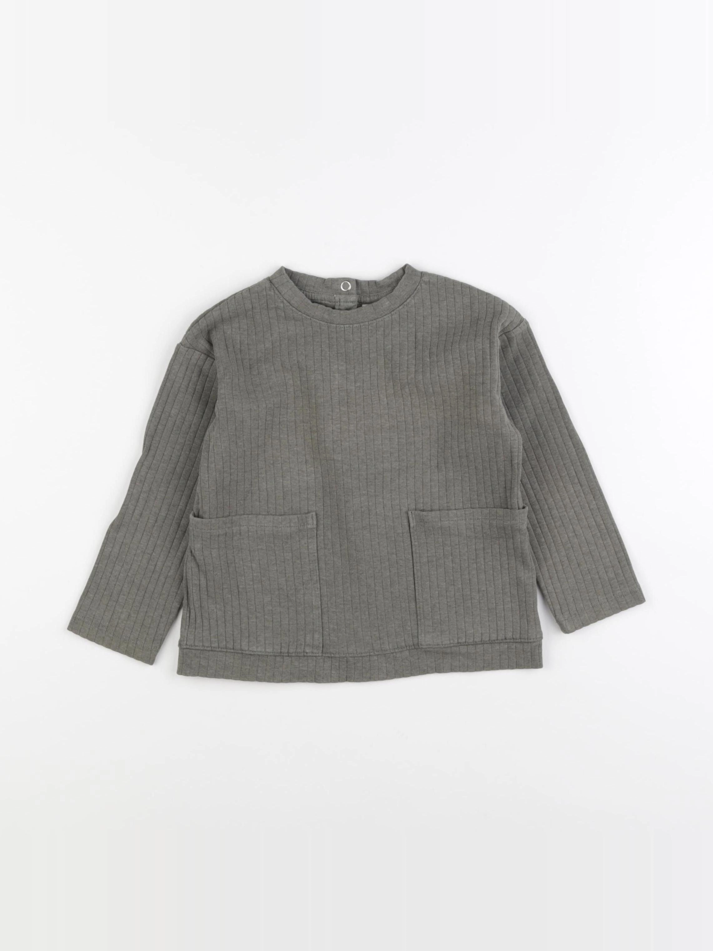 H&M - tee-shirt vert - 2 ans