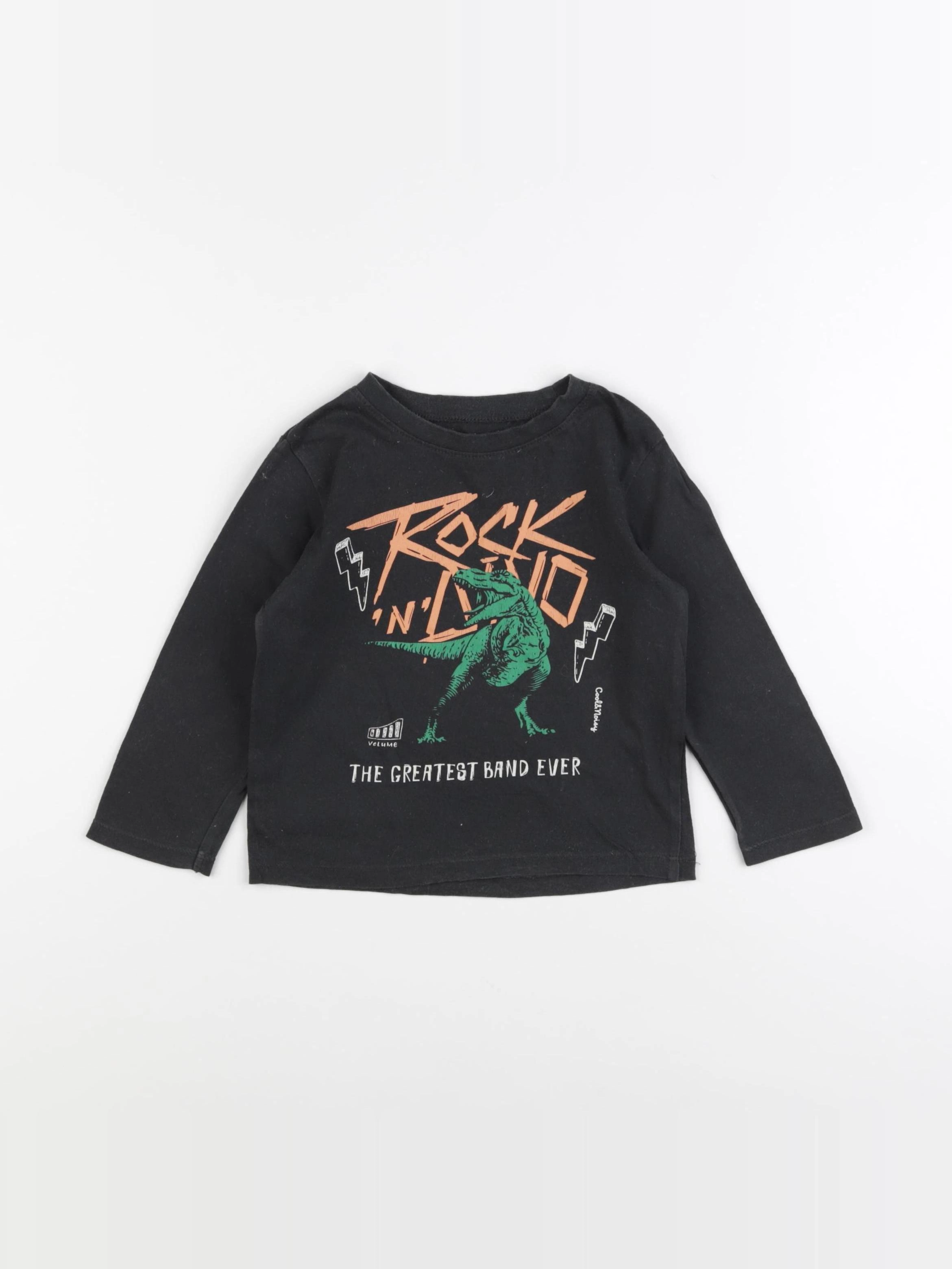 H&M - tee-shirt noir - 18/24 mois