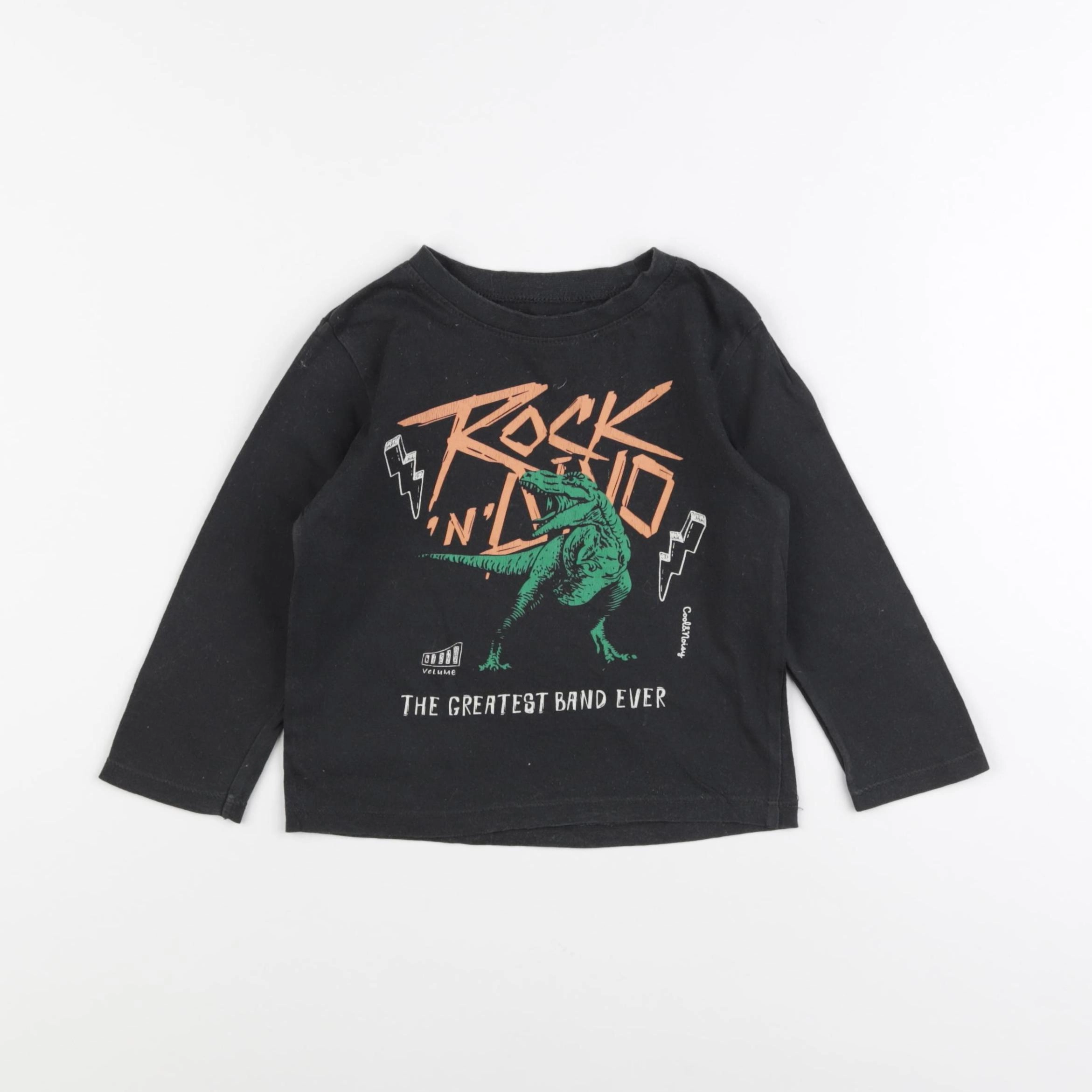 H&M - tee-shirt noir - 18/24 mois