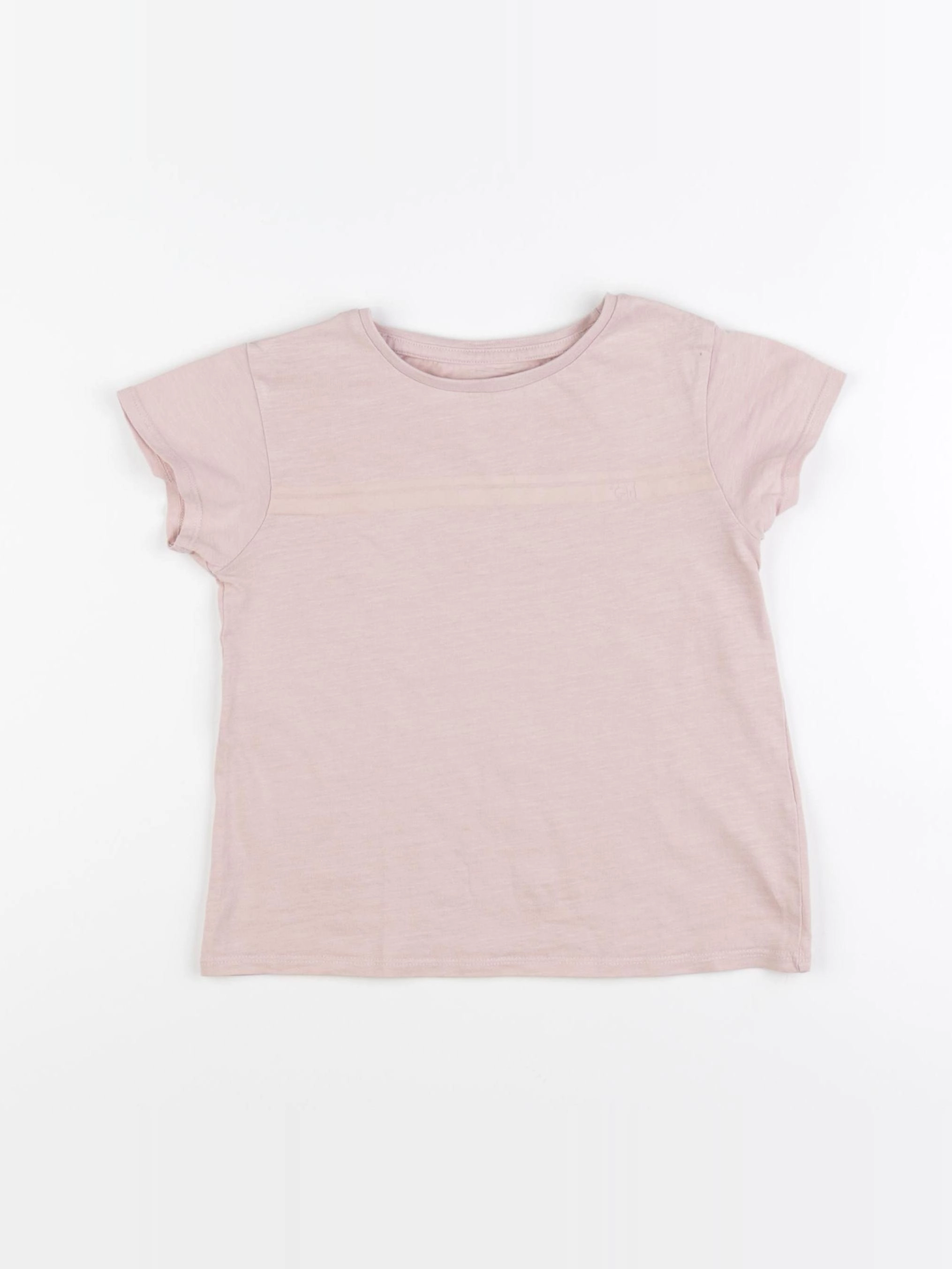 Vertbaudet - tee-shirt rose - 6 ans