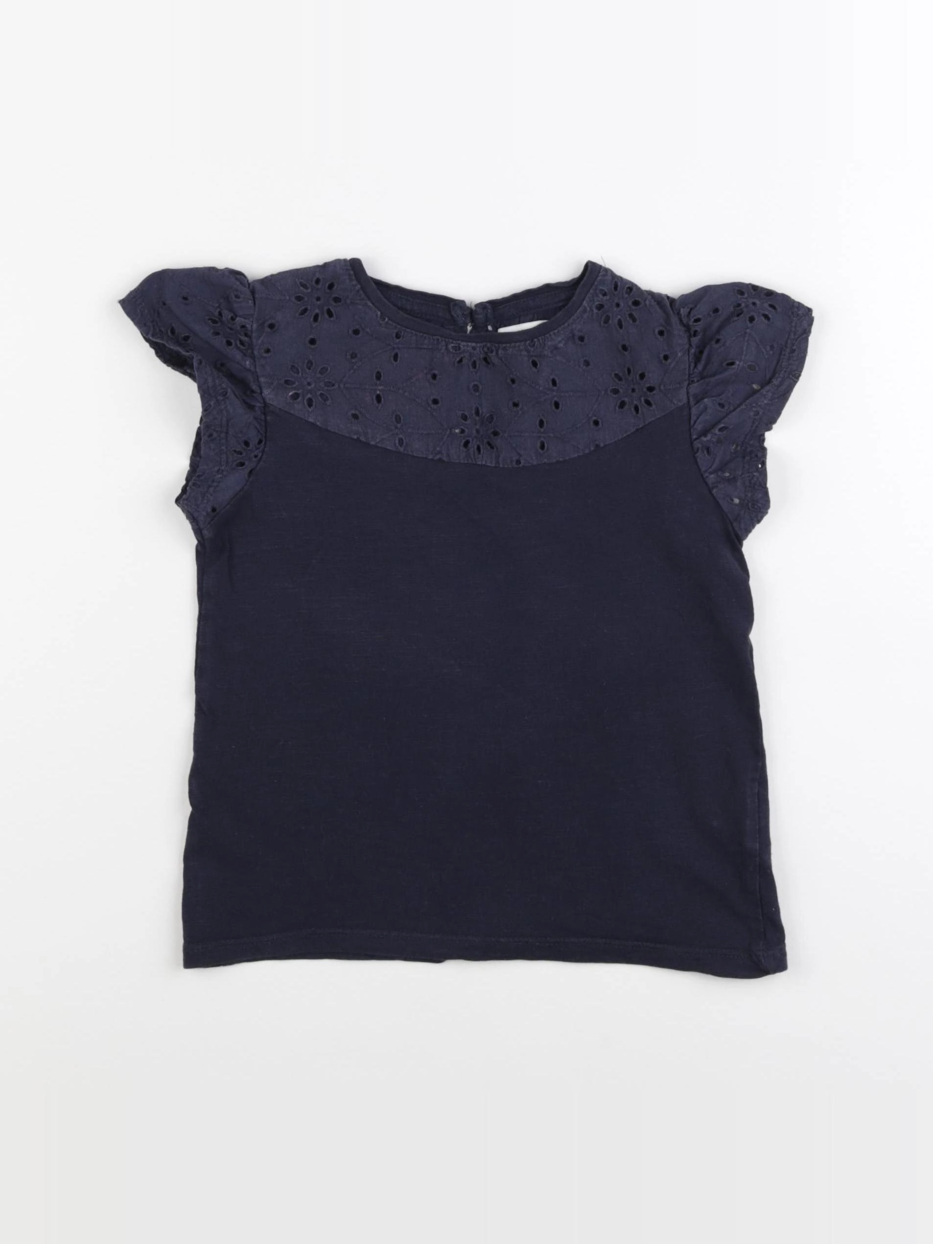 Vertbaudet - tee-shirt bleu - 6 ans