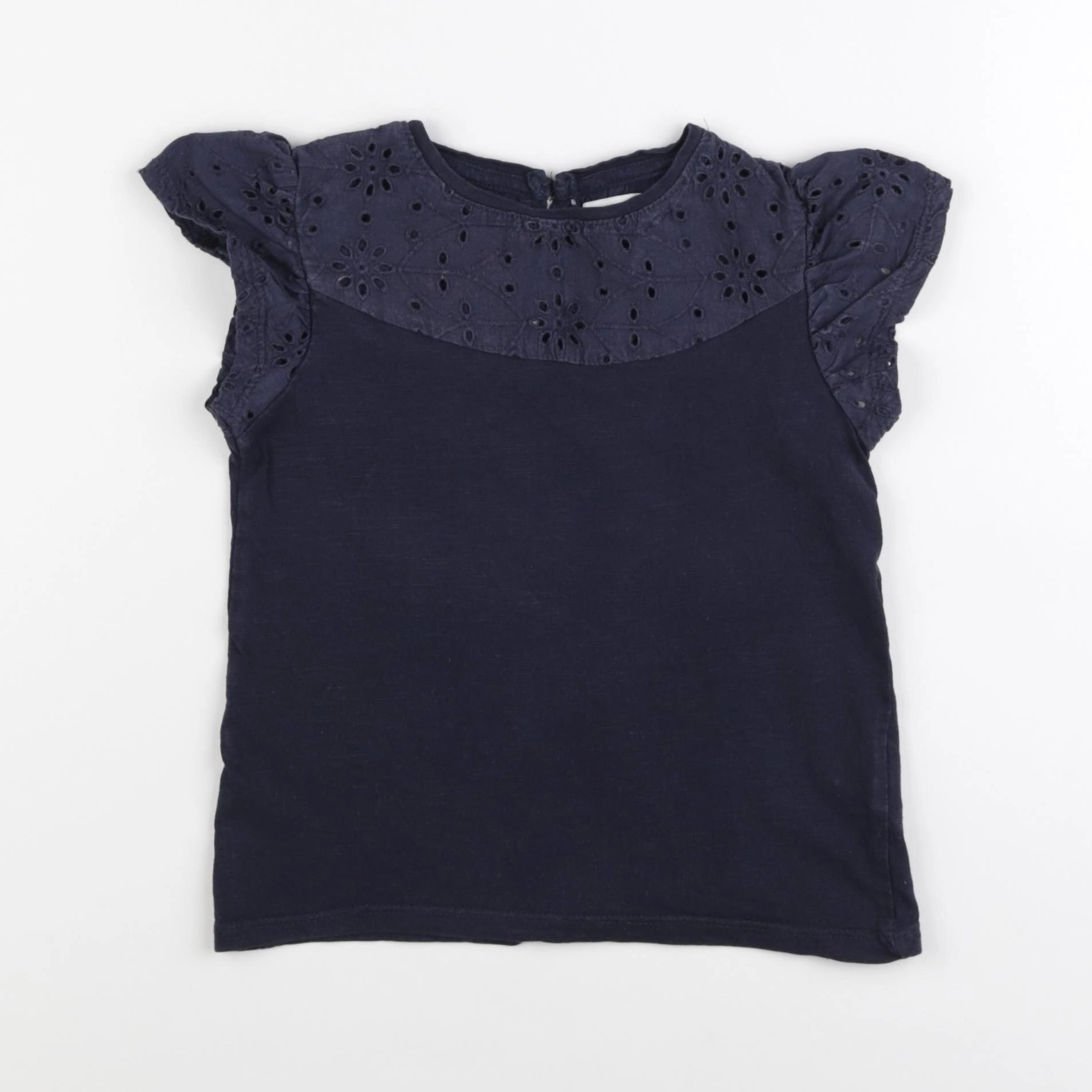 Vertbaudet - tee-shirt bleu - 6 ans