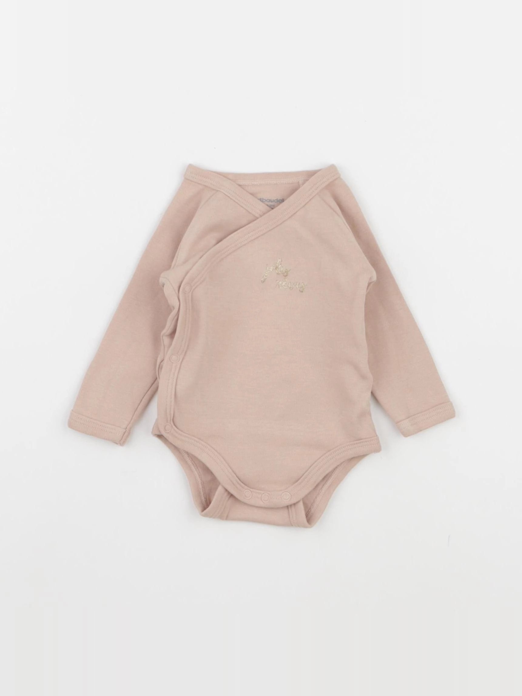 Vertbaudet - body rose - 3 mois