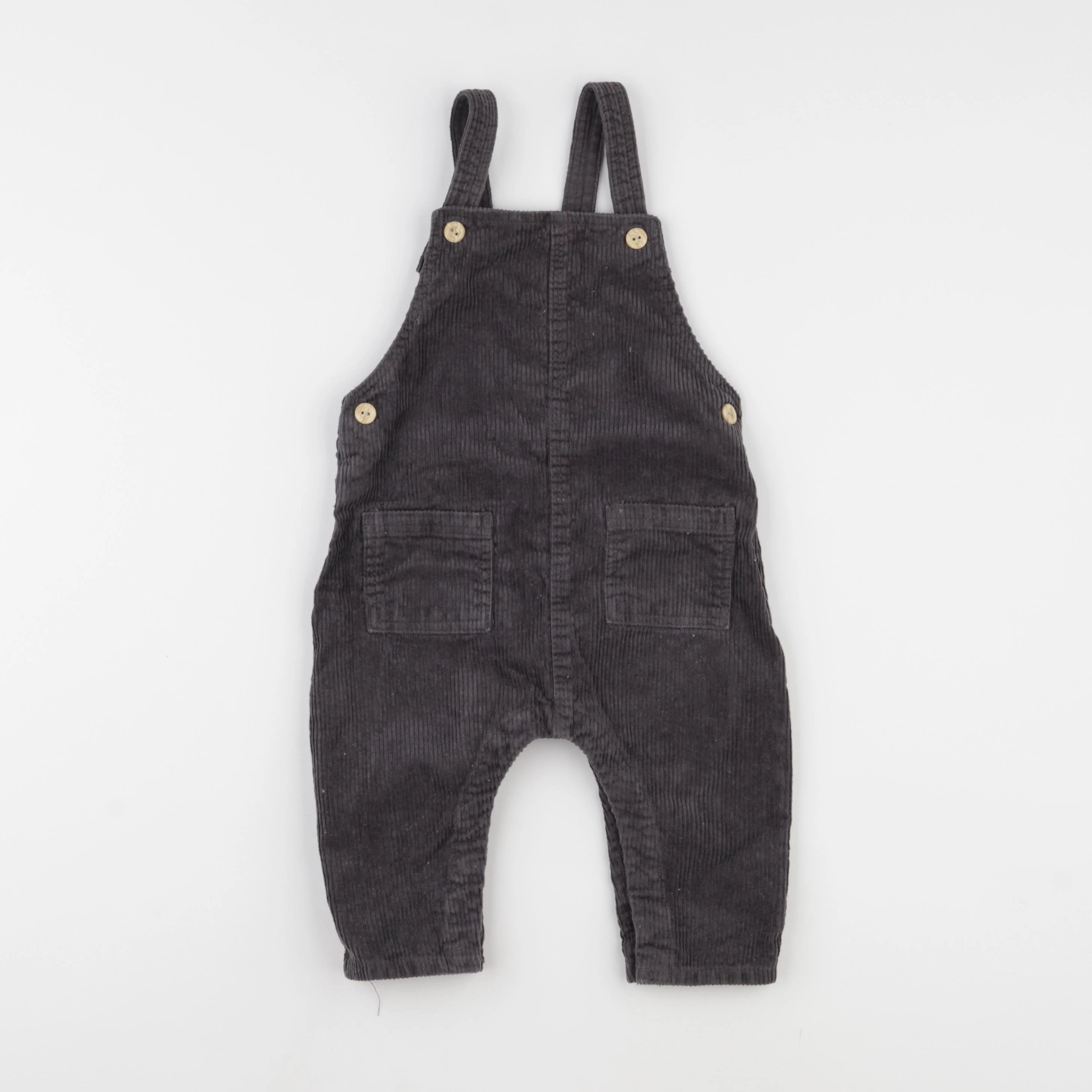 H&M - salopette marron - 6/9 mois