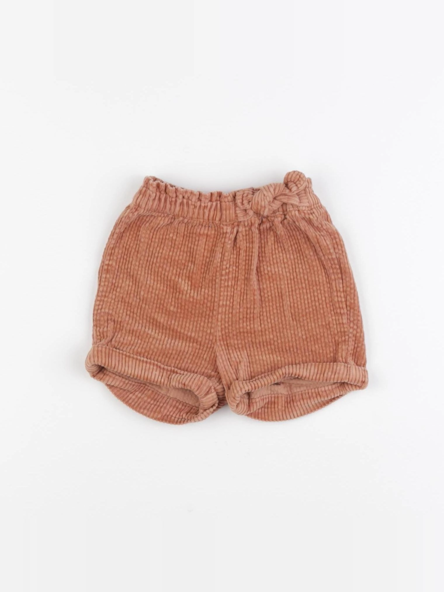 Vertbaudet - short marron - 3 mois