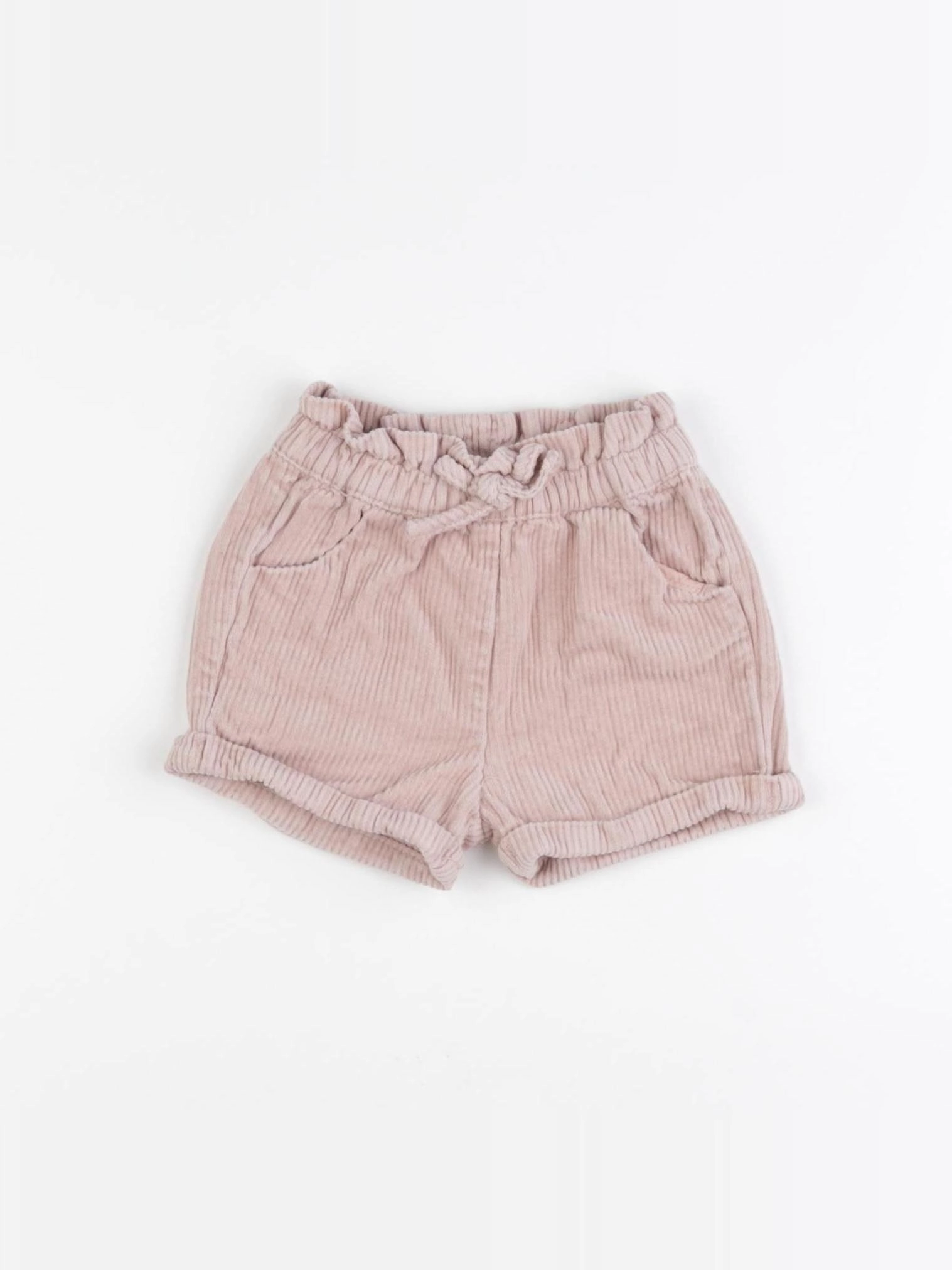 Vertbaudet - short rose - 3 mois
