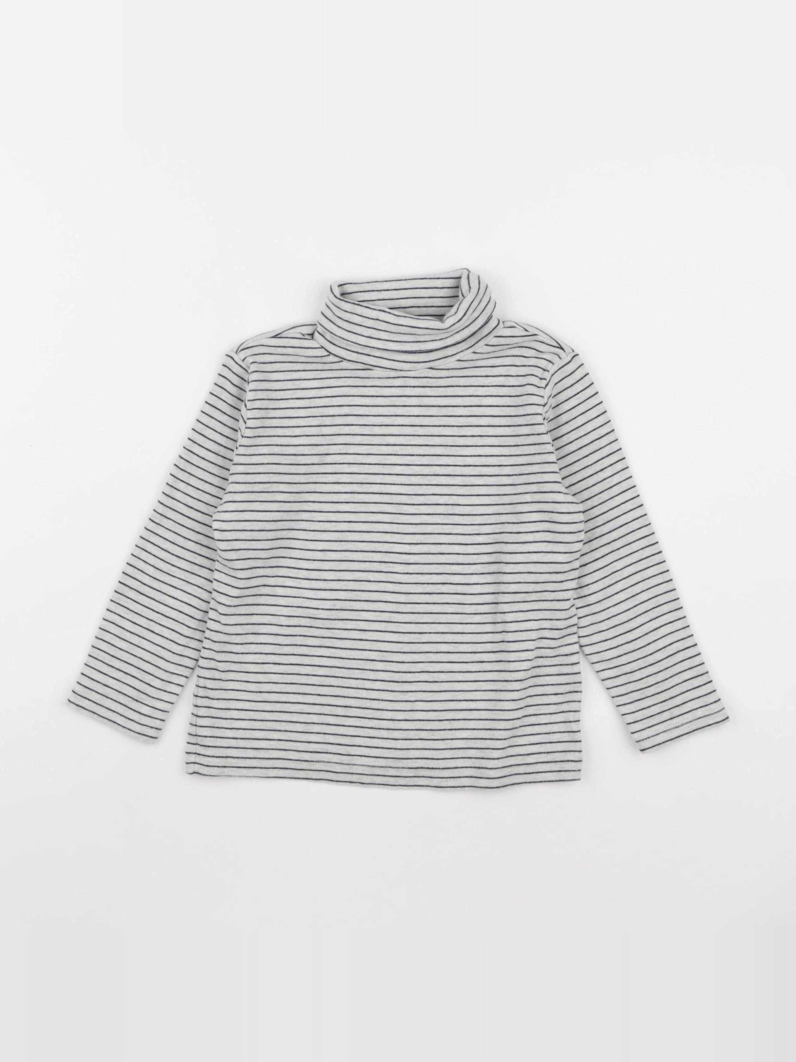 Vertbaudet - sous-pull bleu - 5 ans
