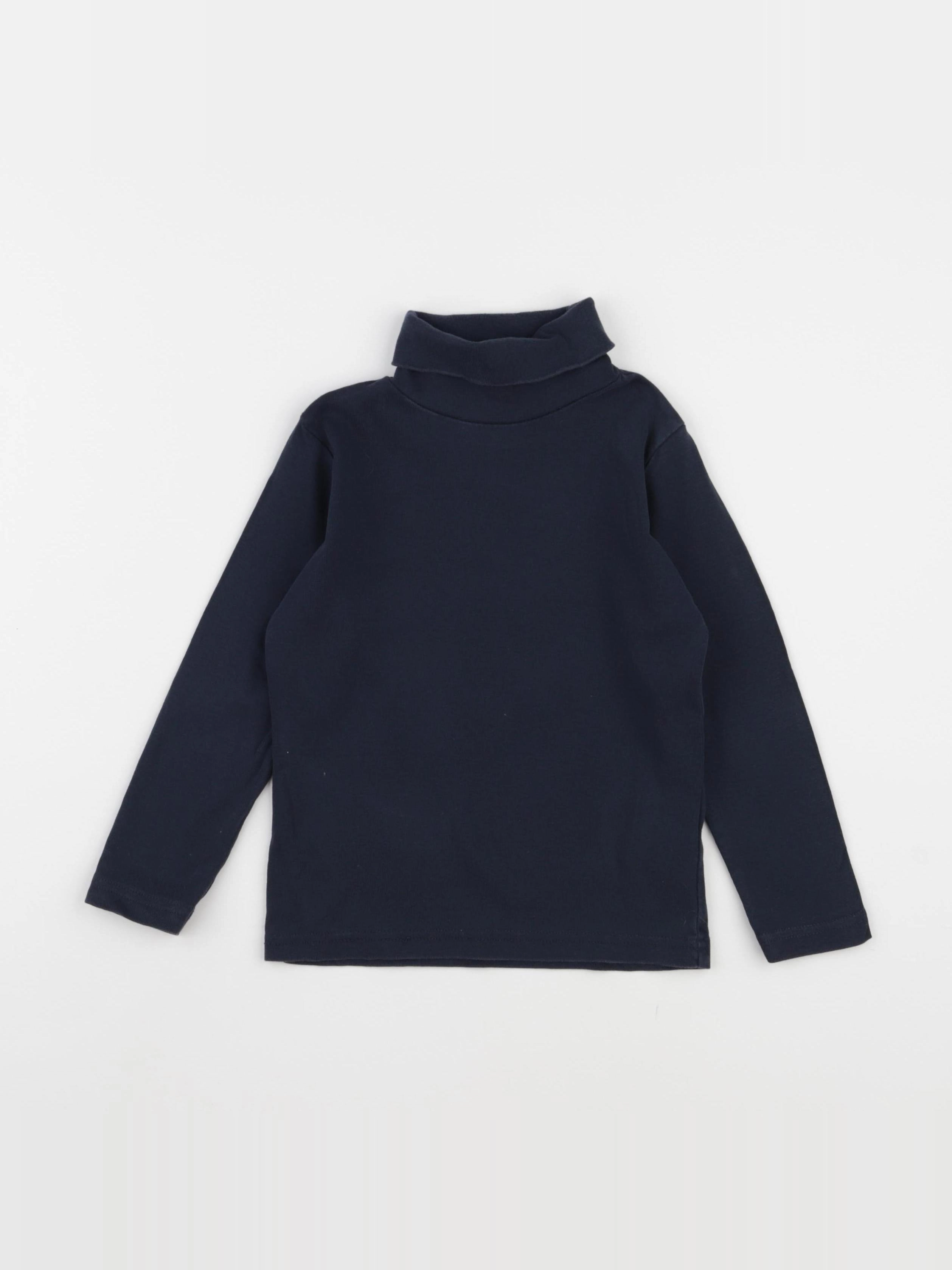 Vertbaudet - sous-pull bleu - 5 ans