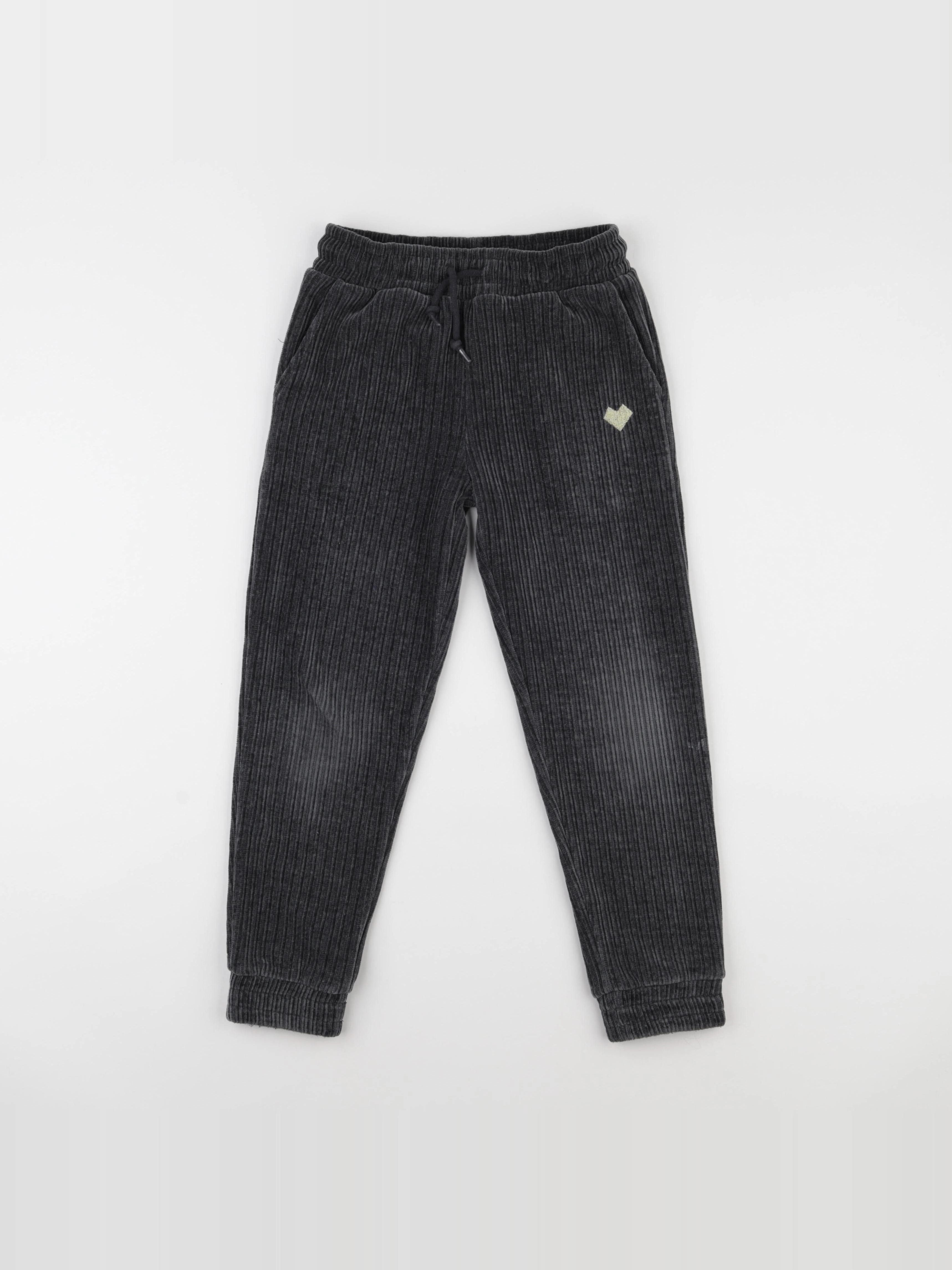 Vertbaudet - pantalon gris - 8 ans