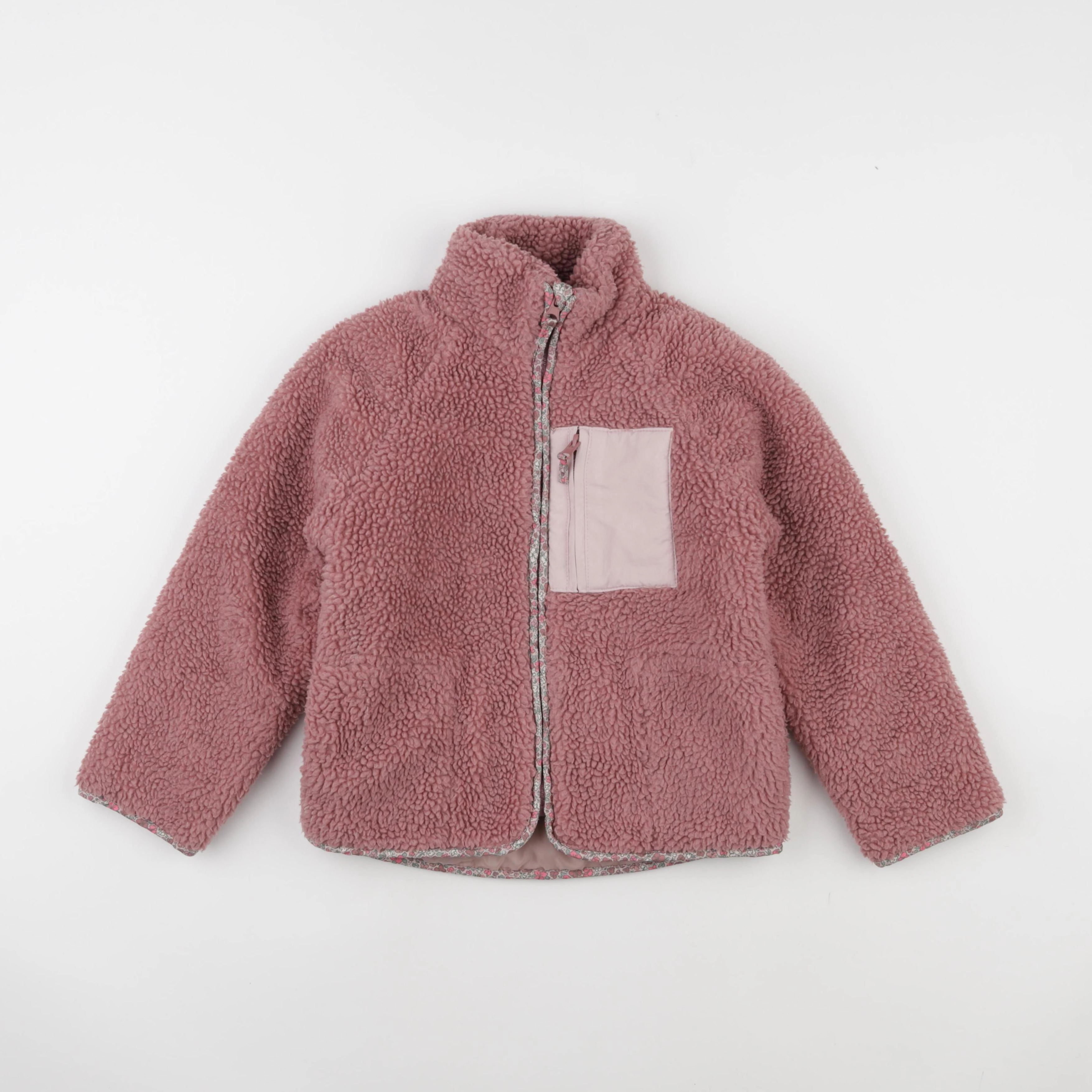 Vertbaudet - veste rose - 8 ans