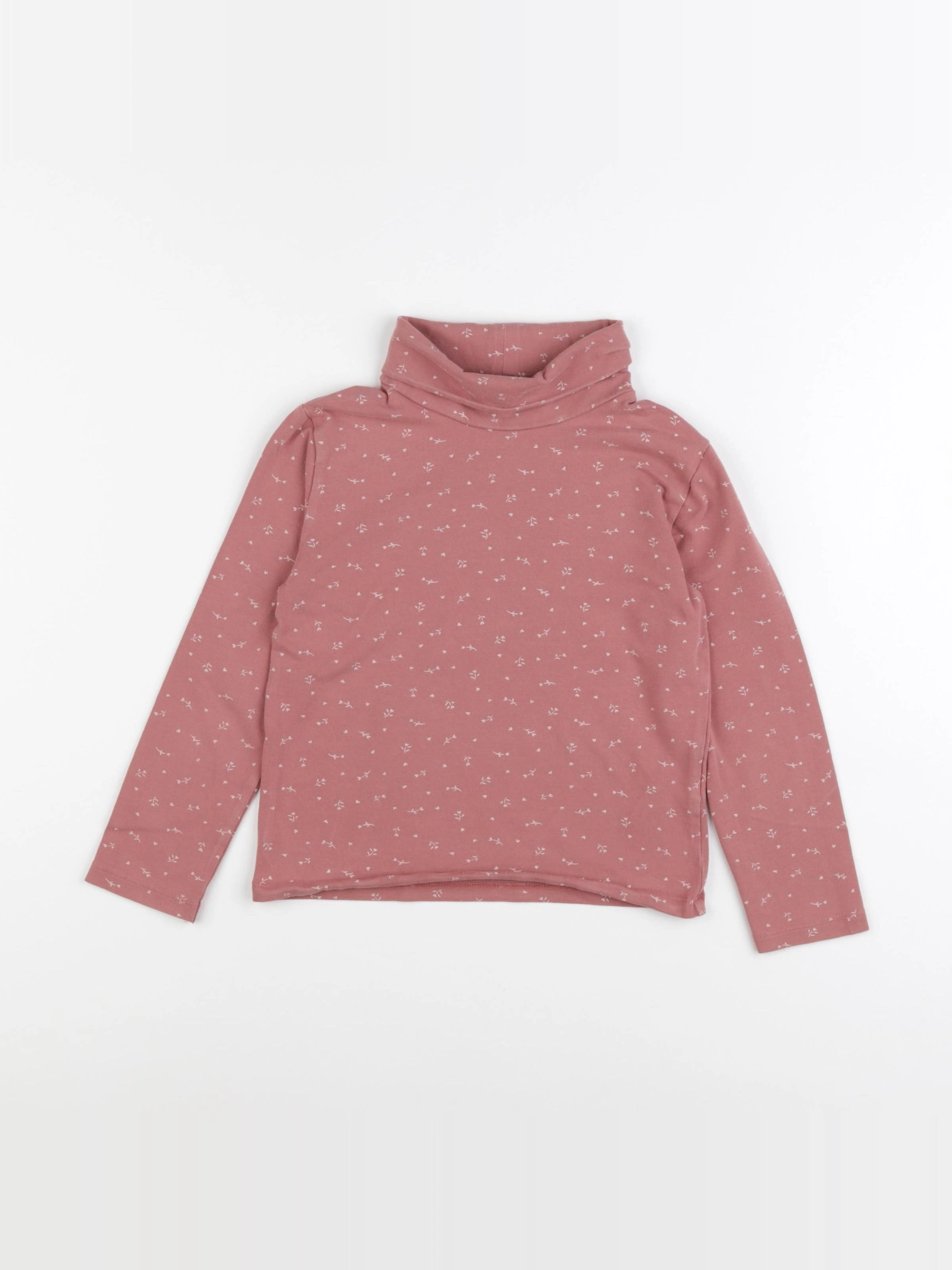 Vertbaudet - sous-pull rose - 6 ans