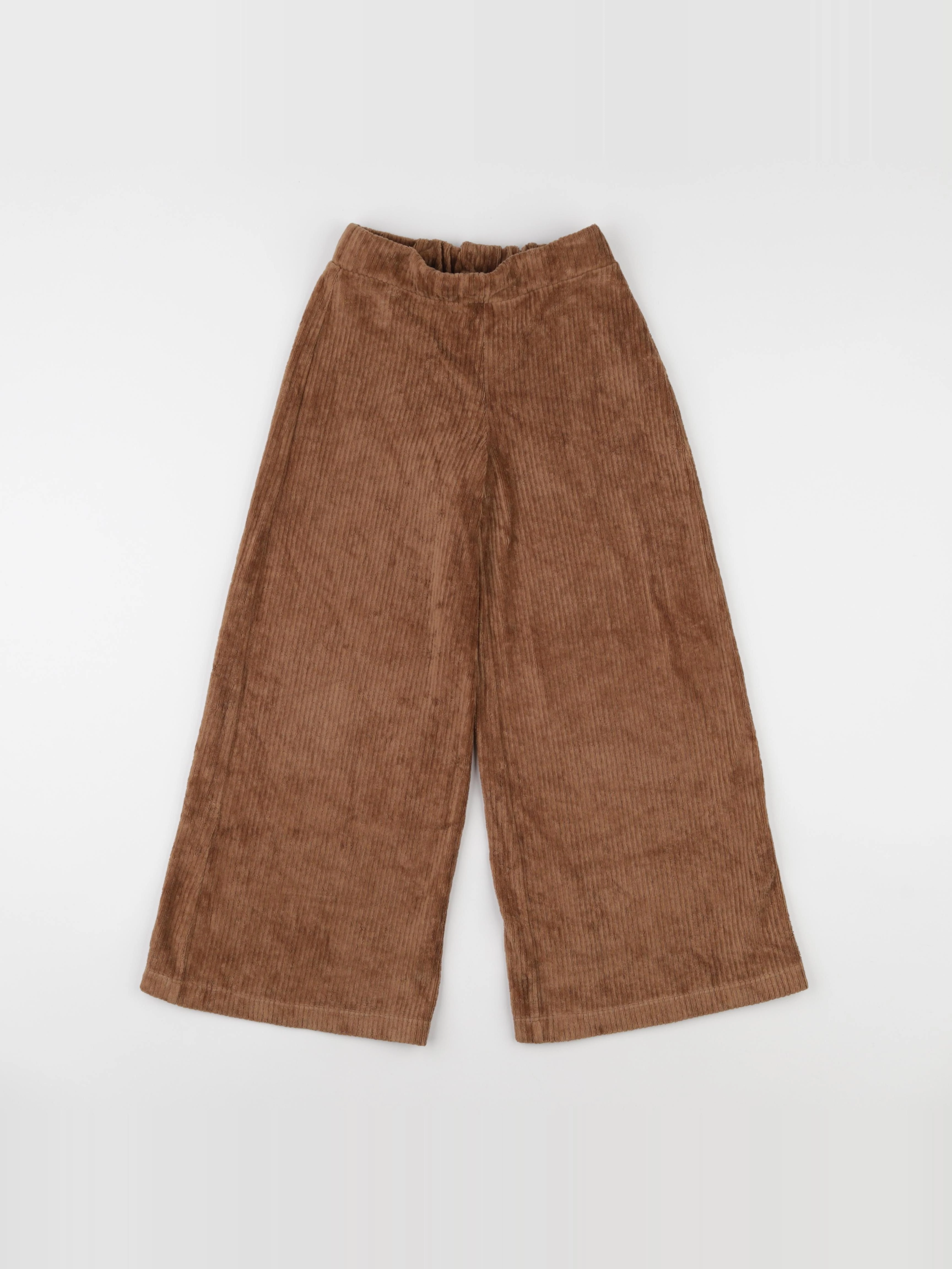 Vertbaudet - pantalon marron - 8 ans