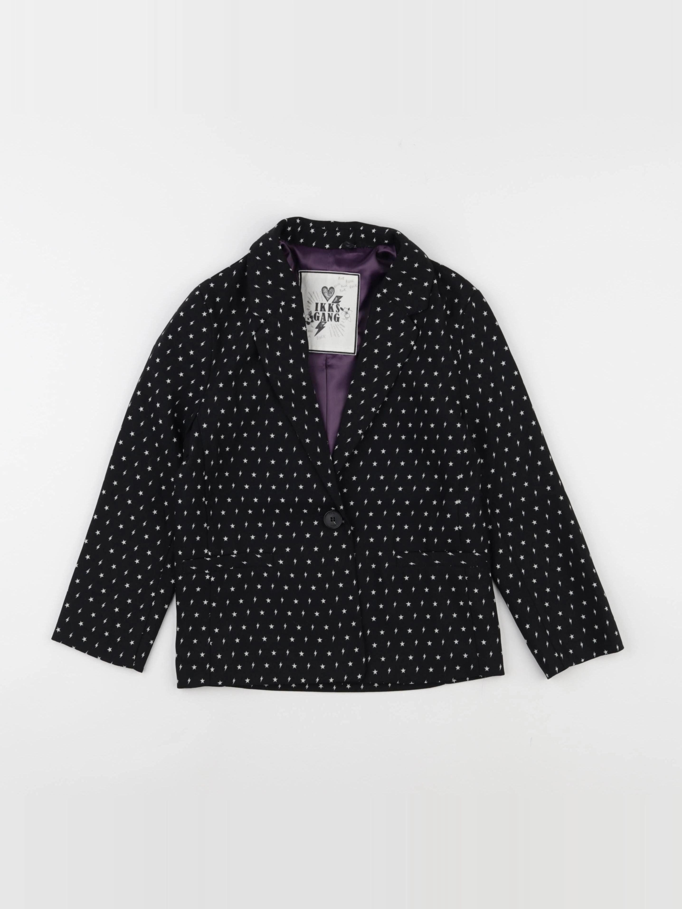 IKKS - veste noir - 6 ans