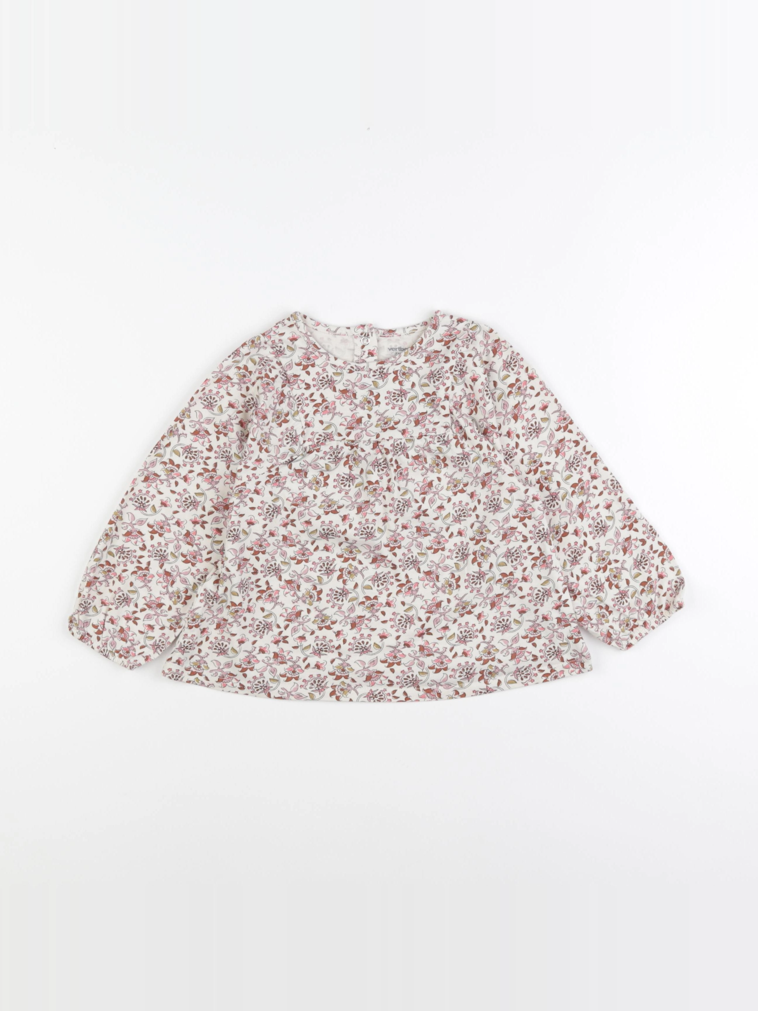 Vertbaudet - tee-shirt multicolore - 3 ans