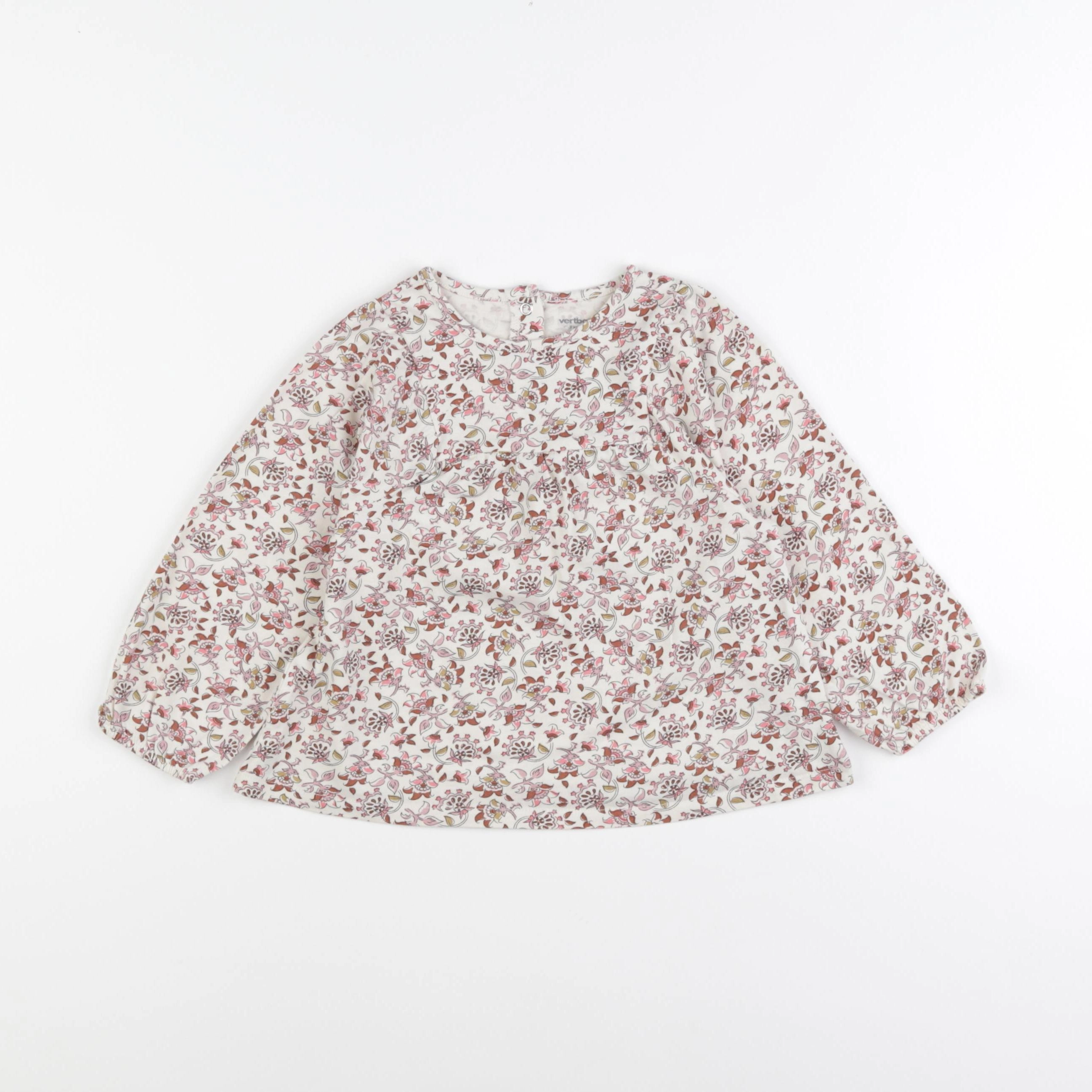 Vertbaudet - tee-shirt multicolore - 3 ans