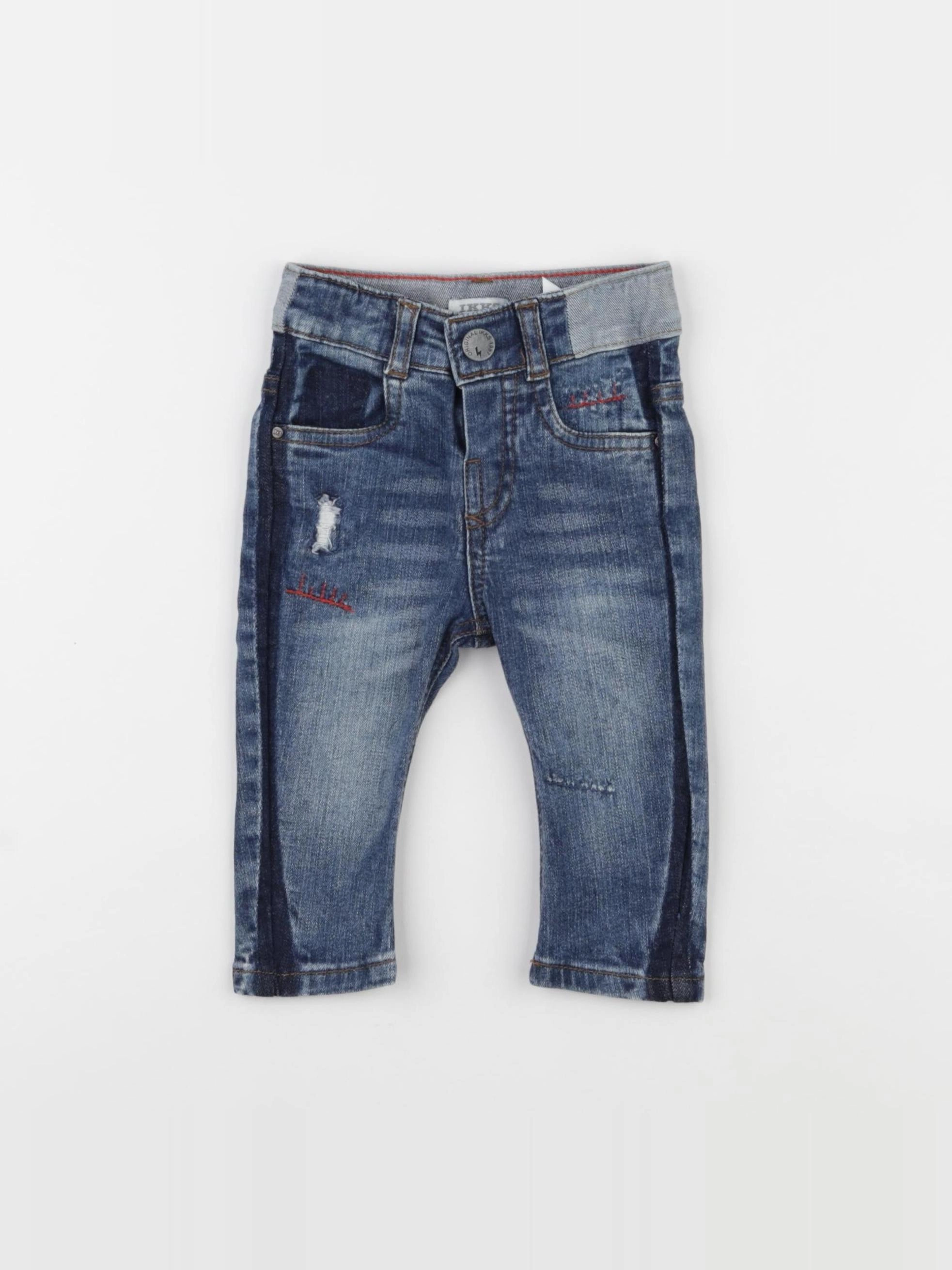 IKKS - jean bleu - 6 mois