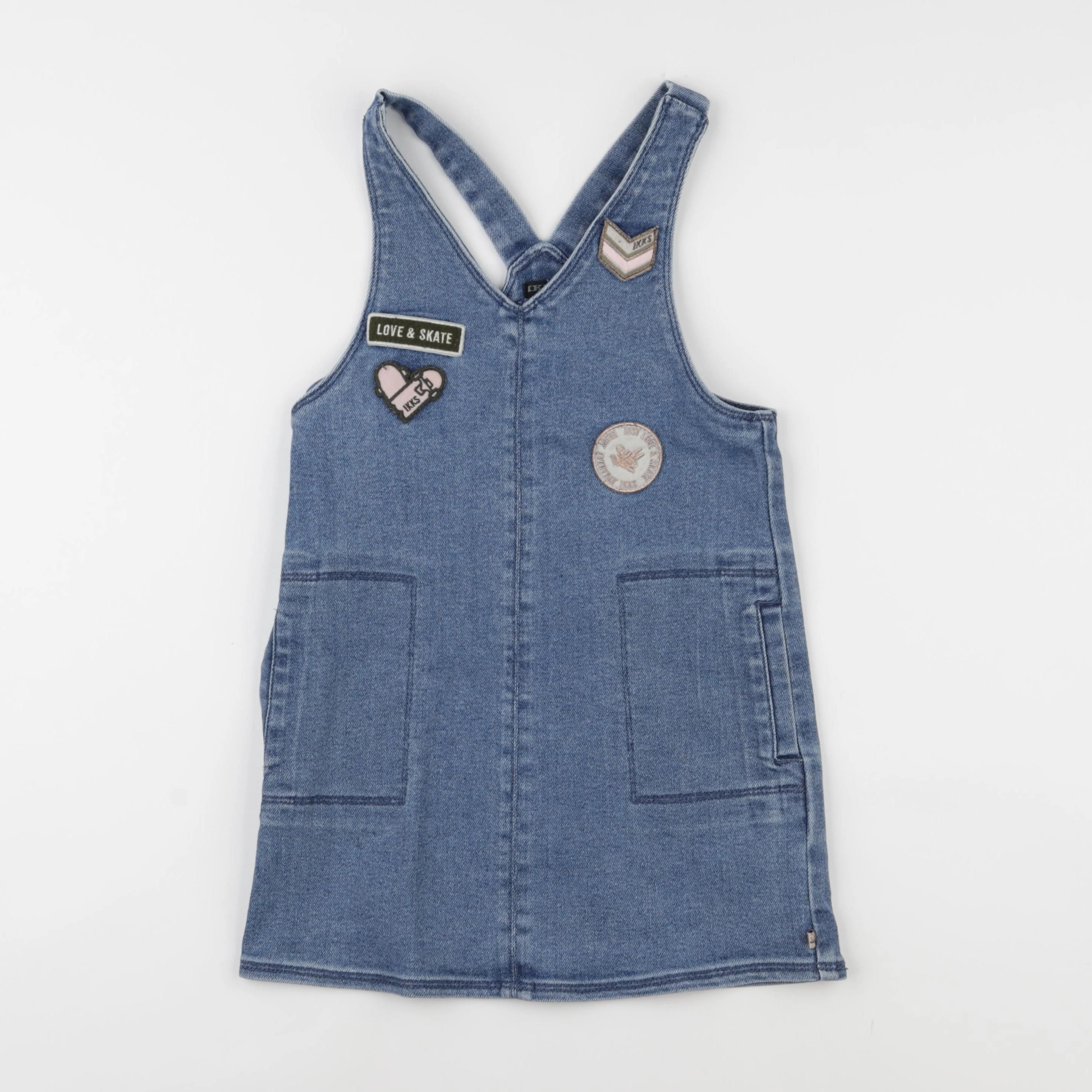 IKKS - robe bleu - 6 ans