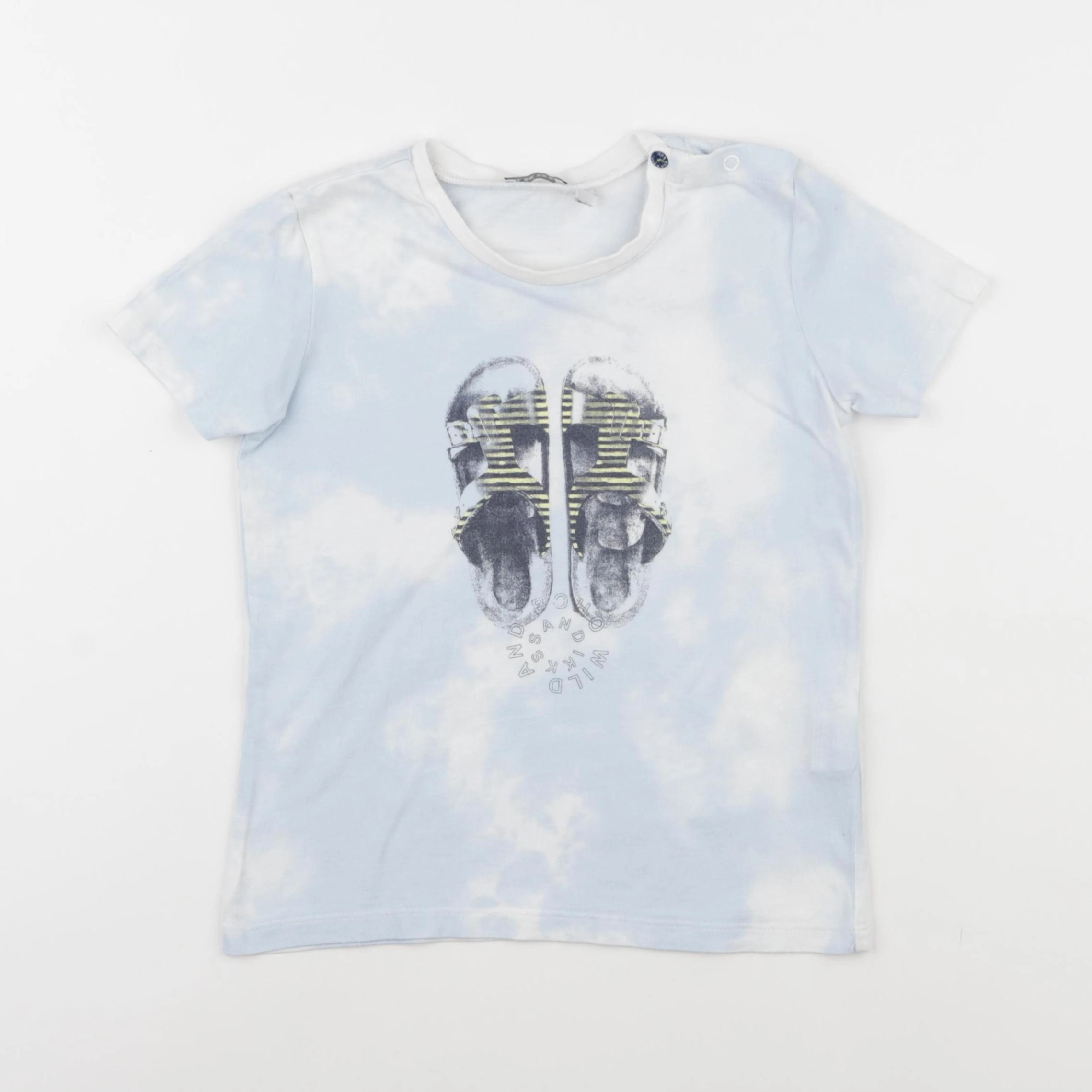 IKKS - tee-shirt bleu - 3 ans