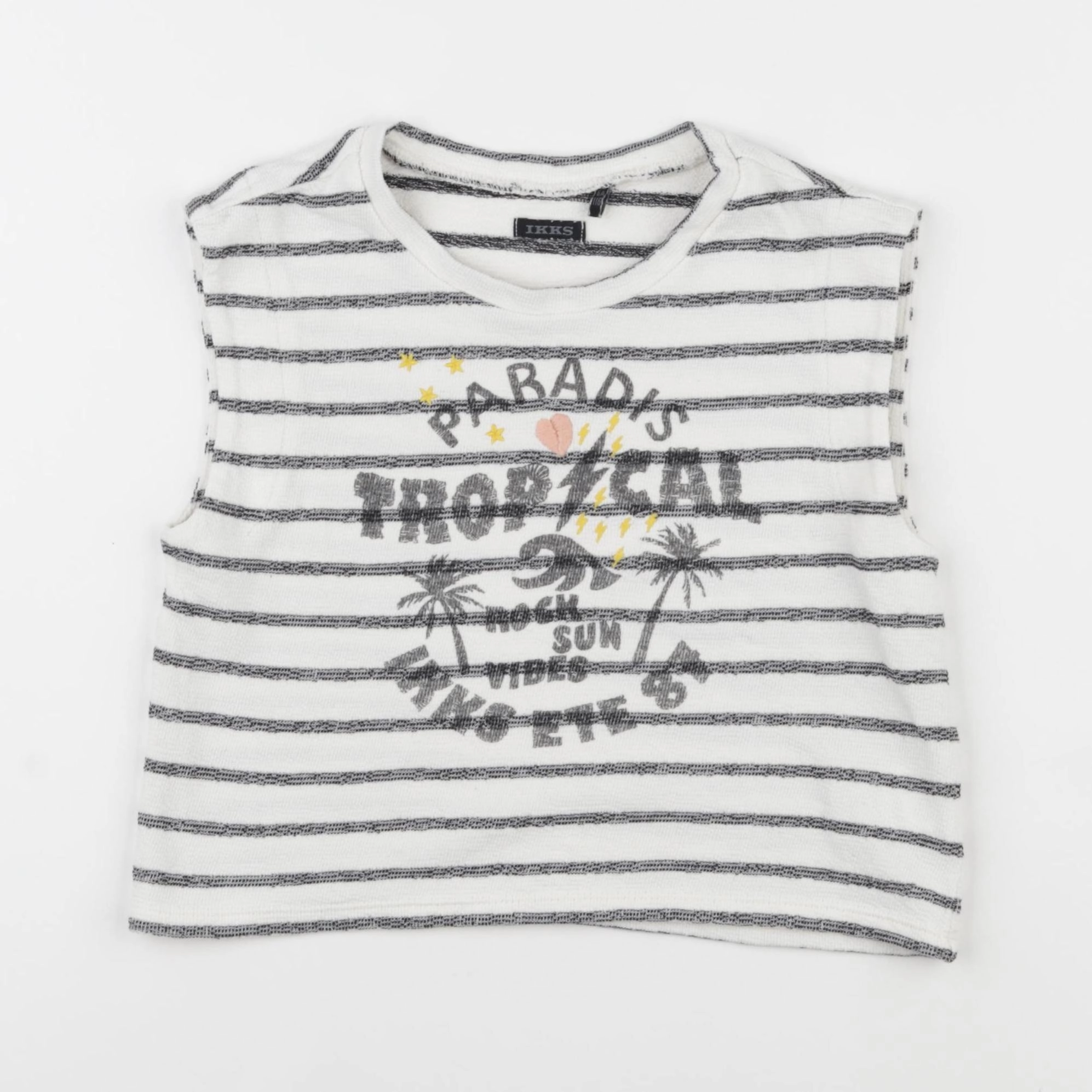 IKKS - débardeur gris - 3 ans