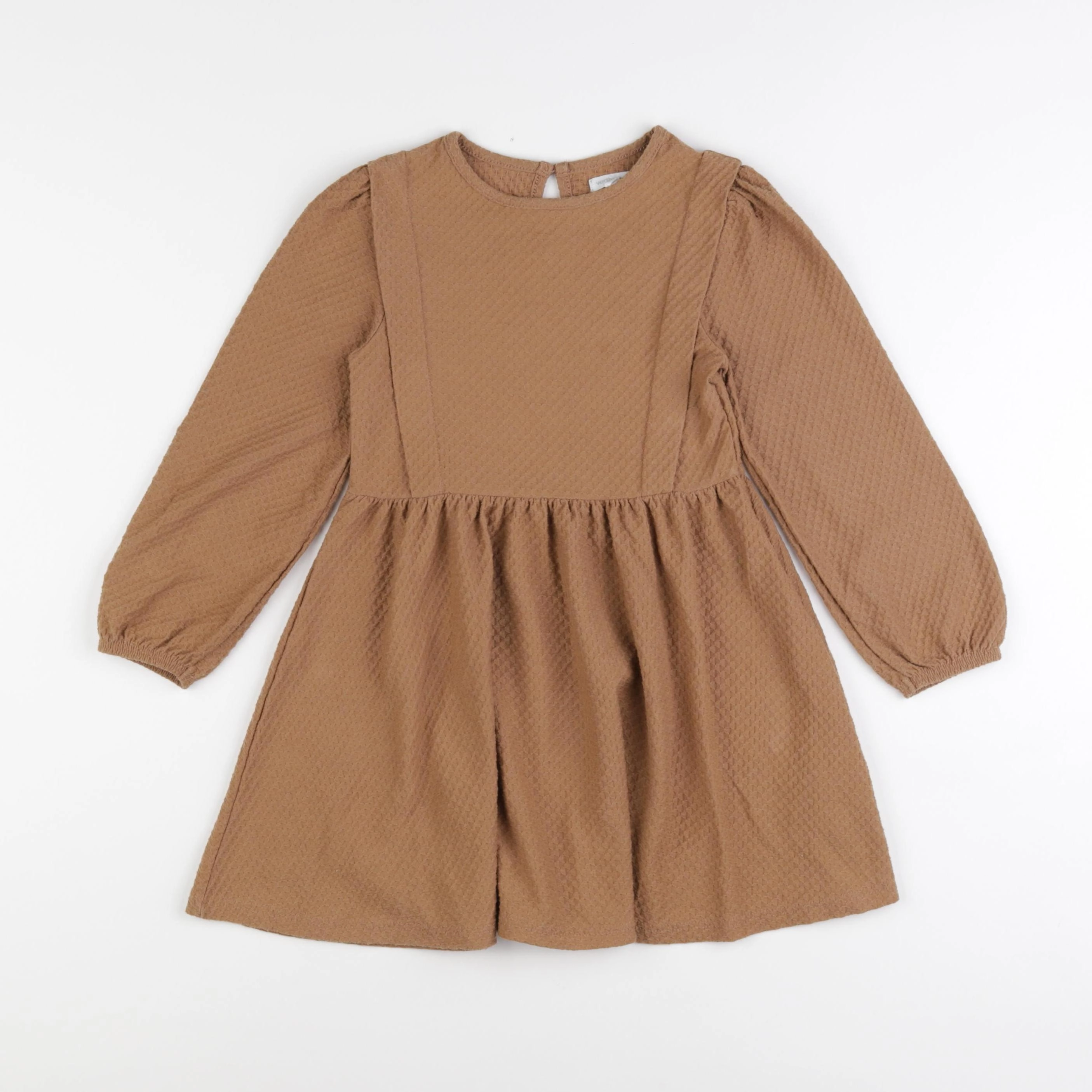 Vertbaudet - robe marron - 5 ans