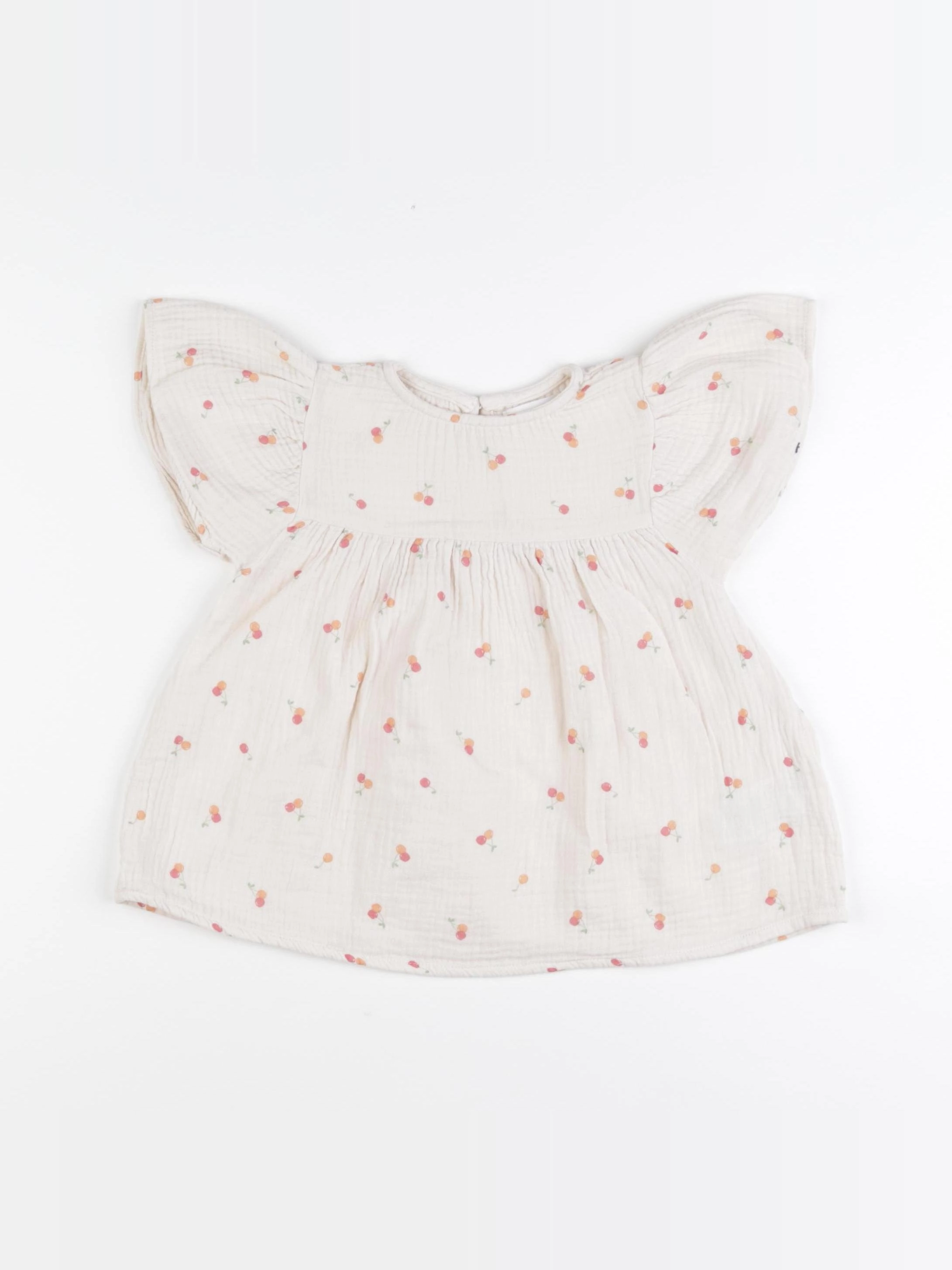 Vertbaudet - blouse beige - 5 ans